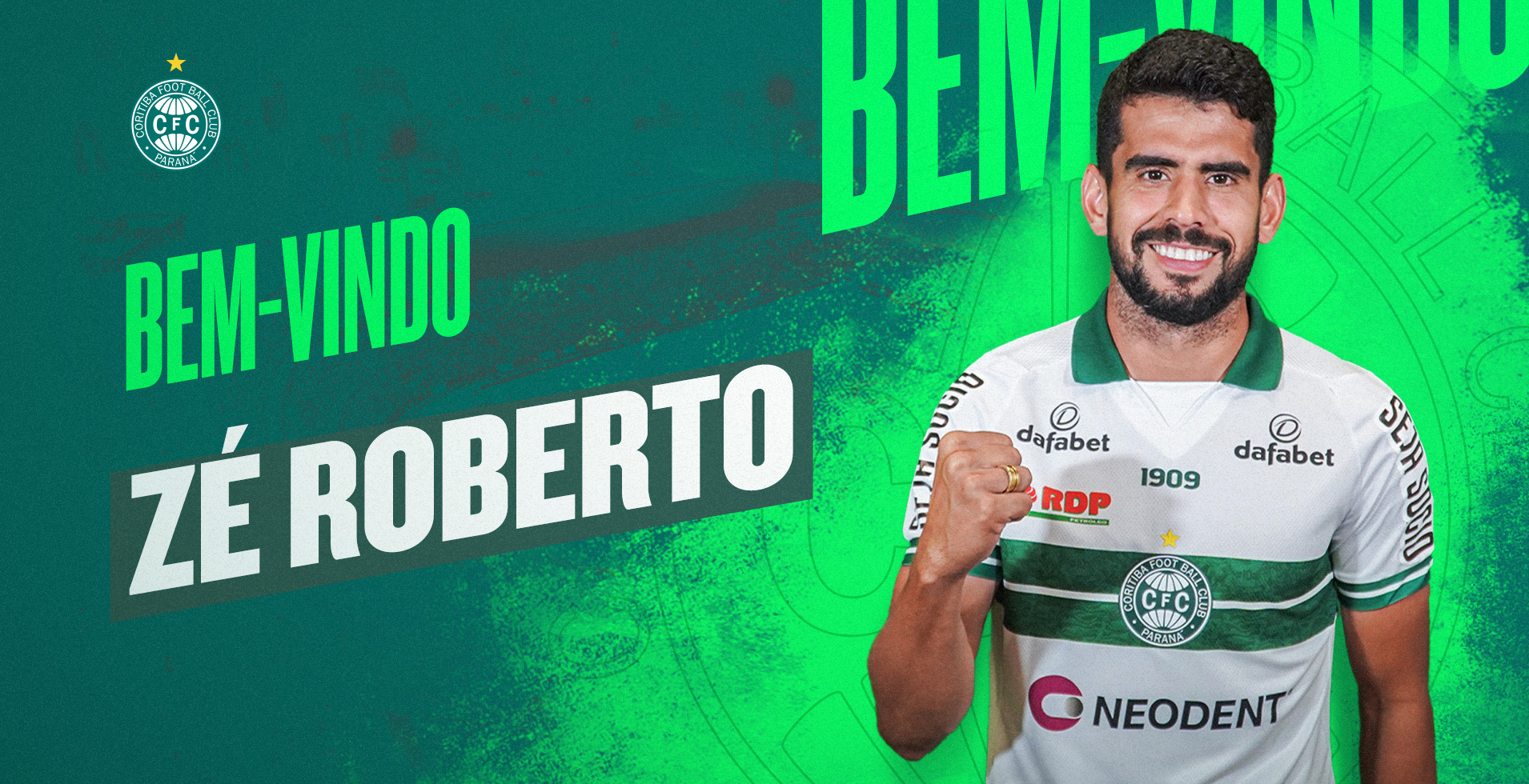 Coritiba anuncia a contrata��o do atacante Z� Roberto