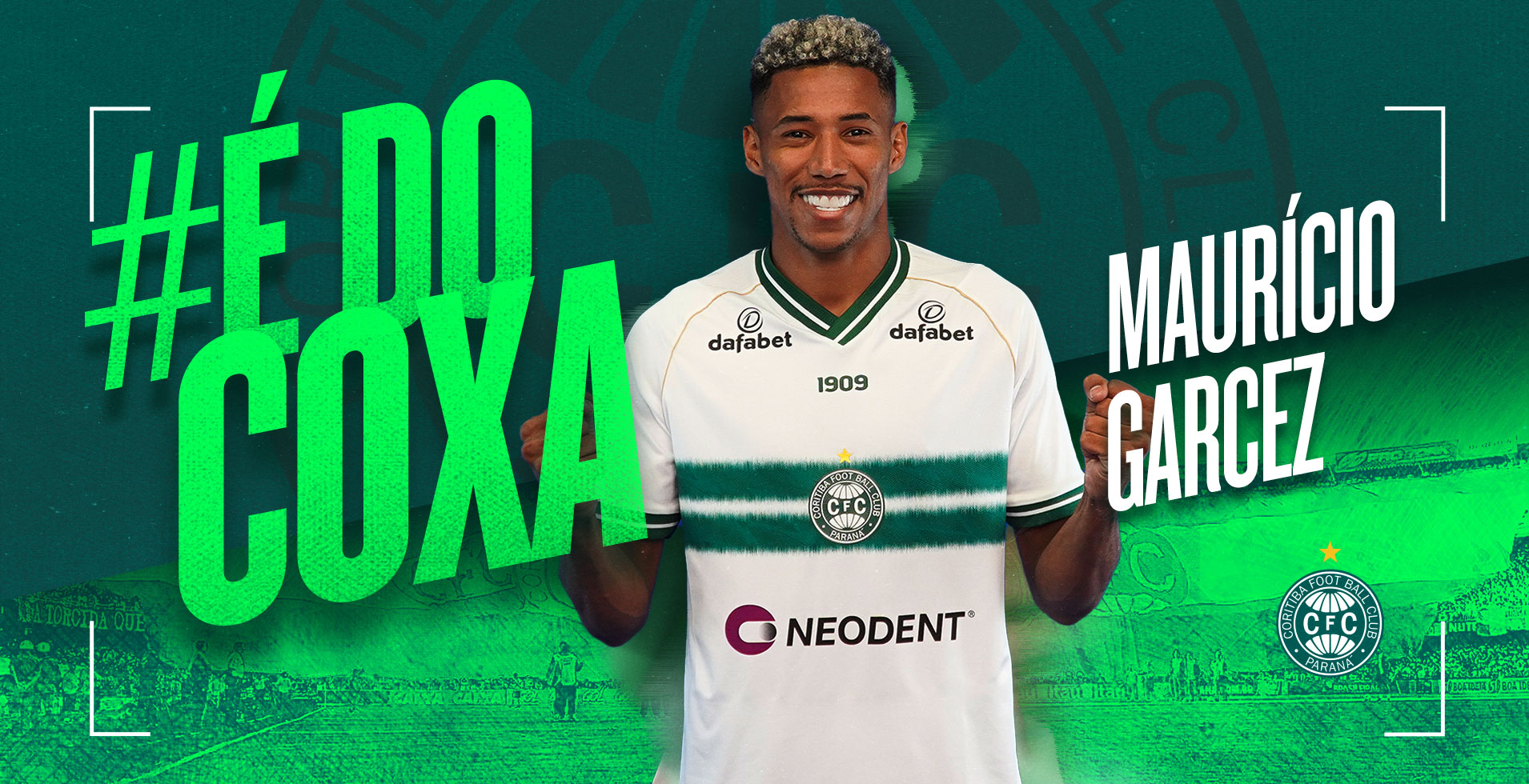 Maur�cio Garcez � novo jogador do Coritiba