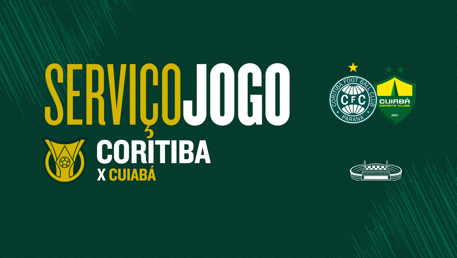 Informa��es importantes sobre Coritiba x Cuiab�