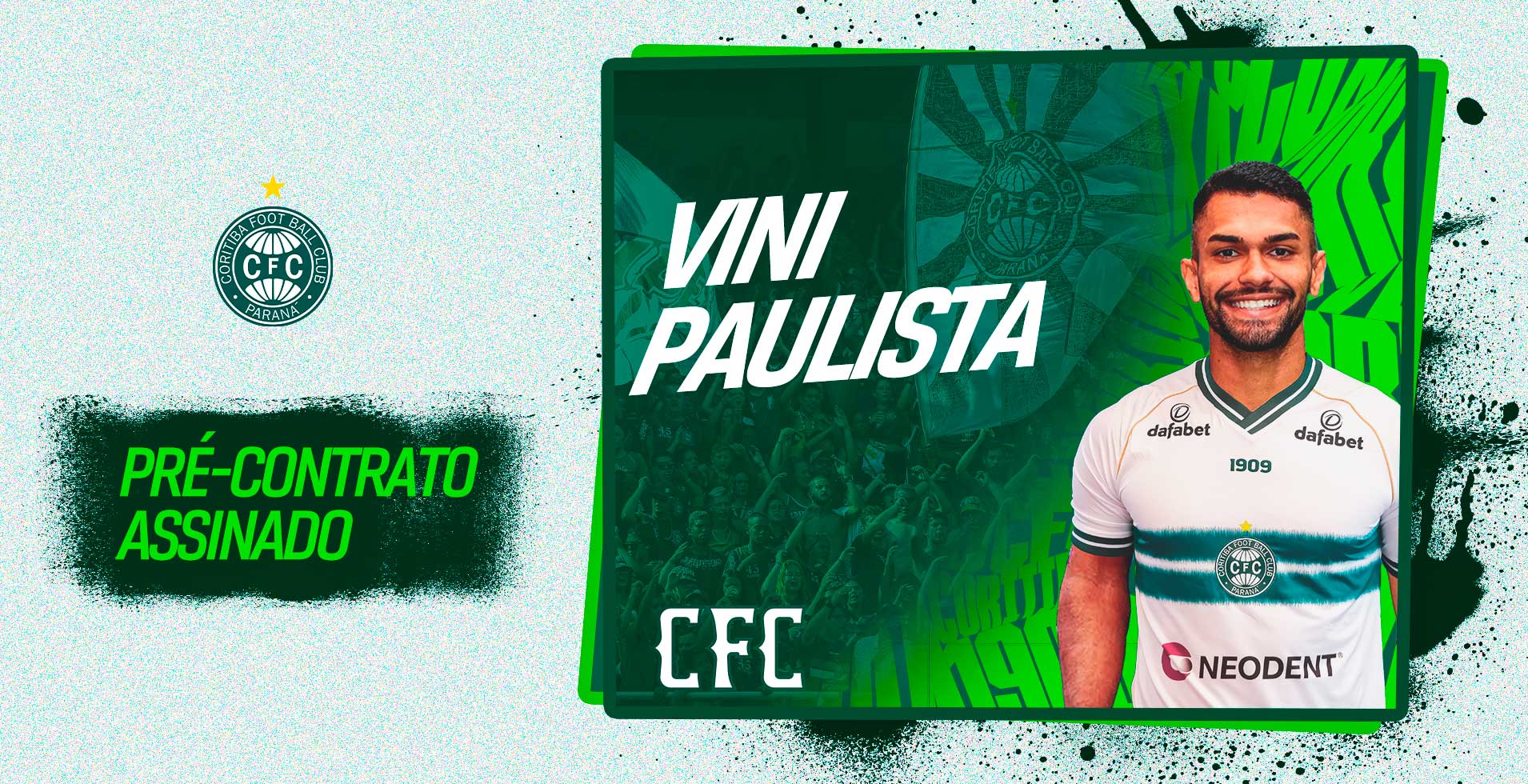 Coritiba assina pr�-contrato com Vini Paulista