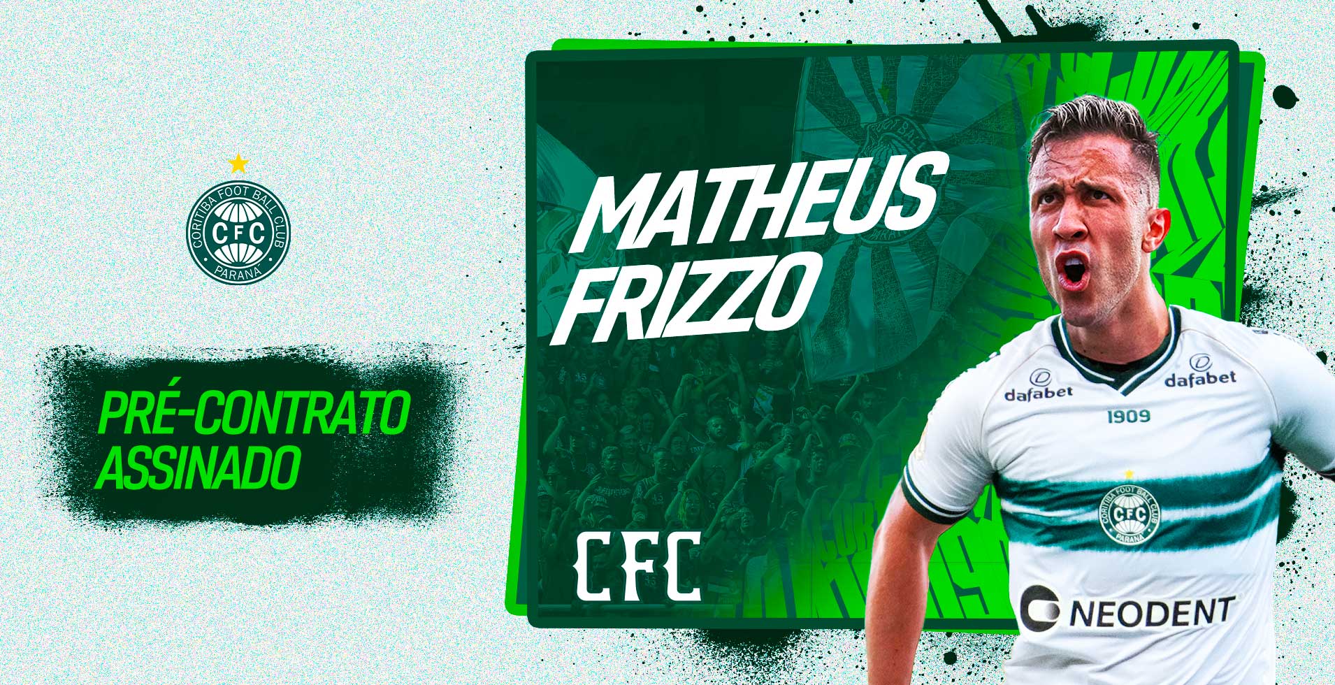 Matheus Frizzo assina pr�-contrato com o Coritiba