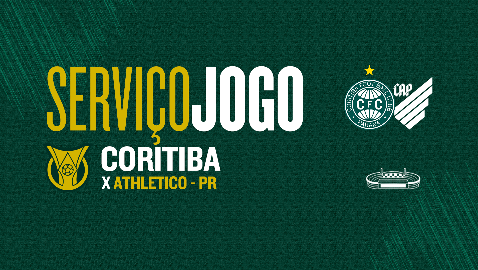 Informa��es importantes sobre Coritiba x Athletico