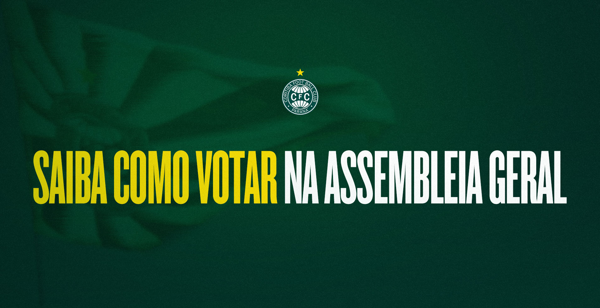Passo a passo para votar na Assembleia Geral