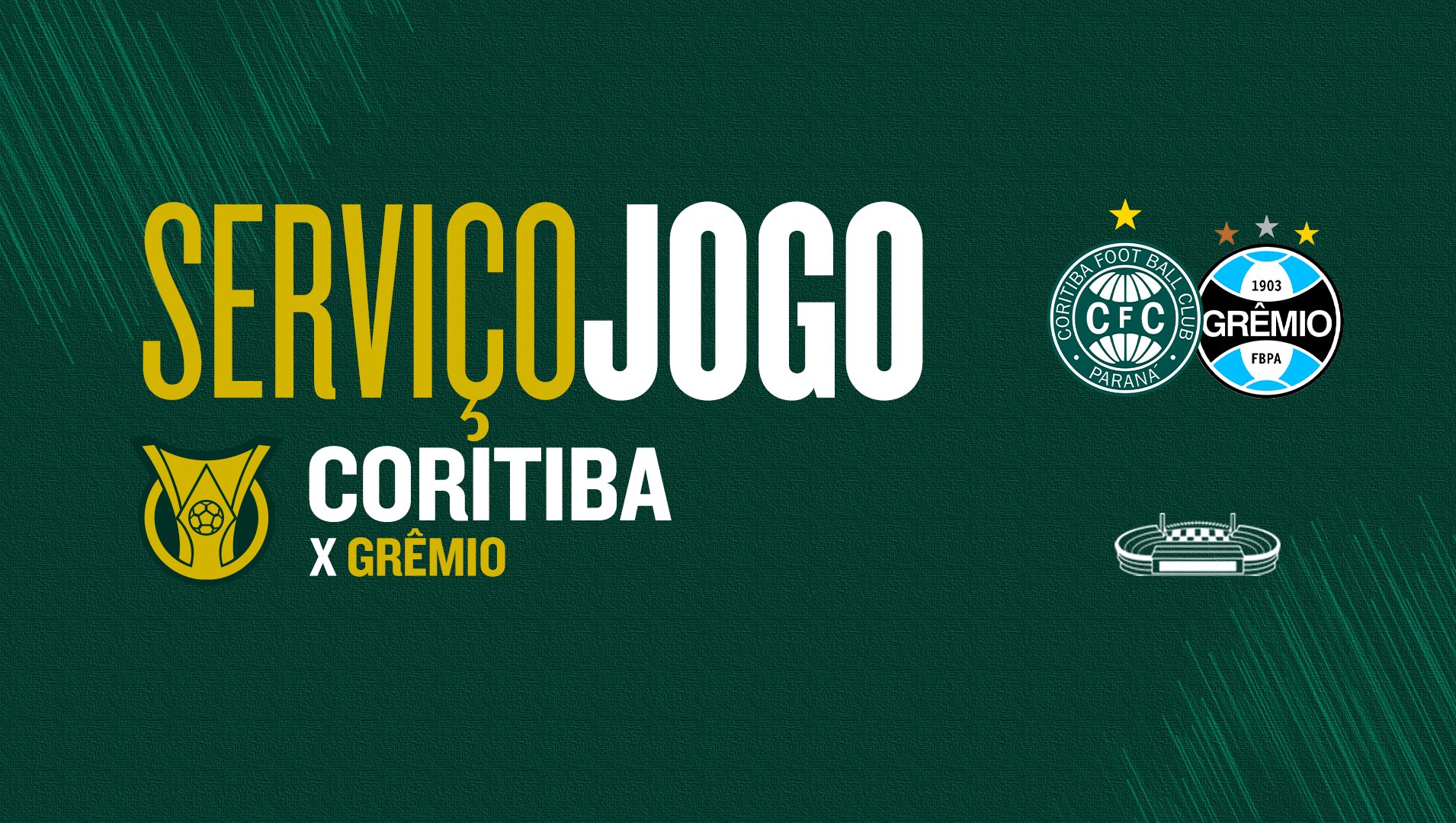 Informa��es importantes sobre Coritiba x Gr�mio