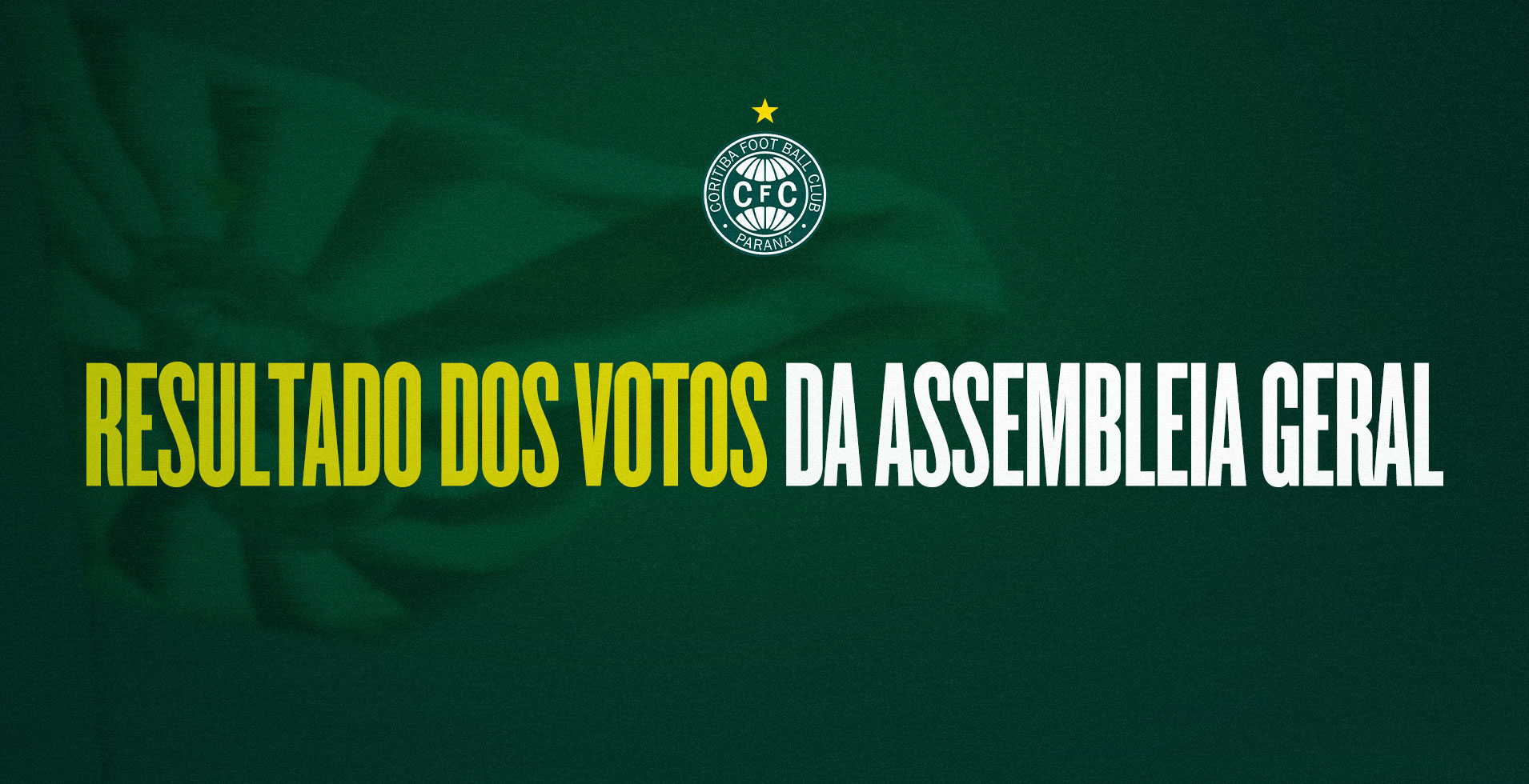 Resultado dos votos da Assembleia Geral