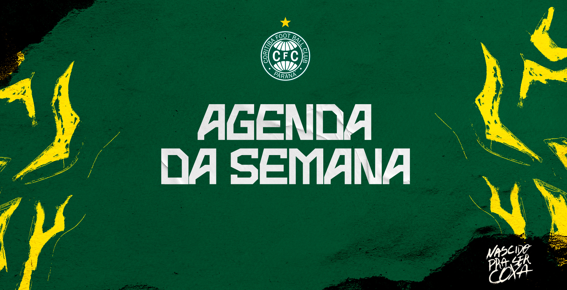 Confira a agenda da semana do Coritiba