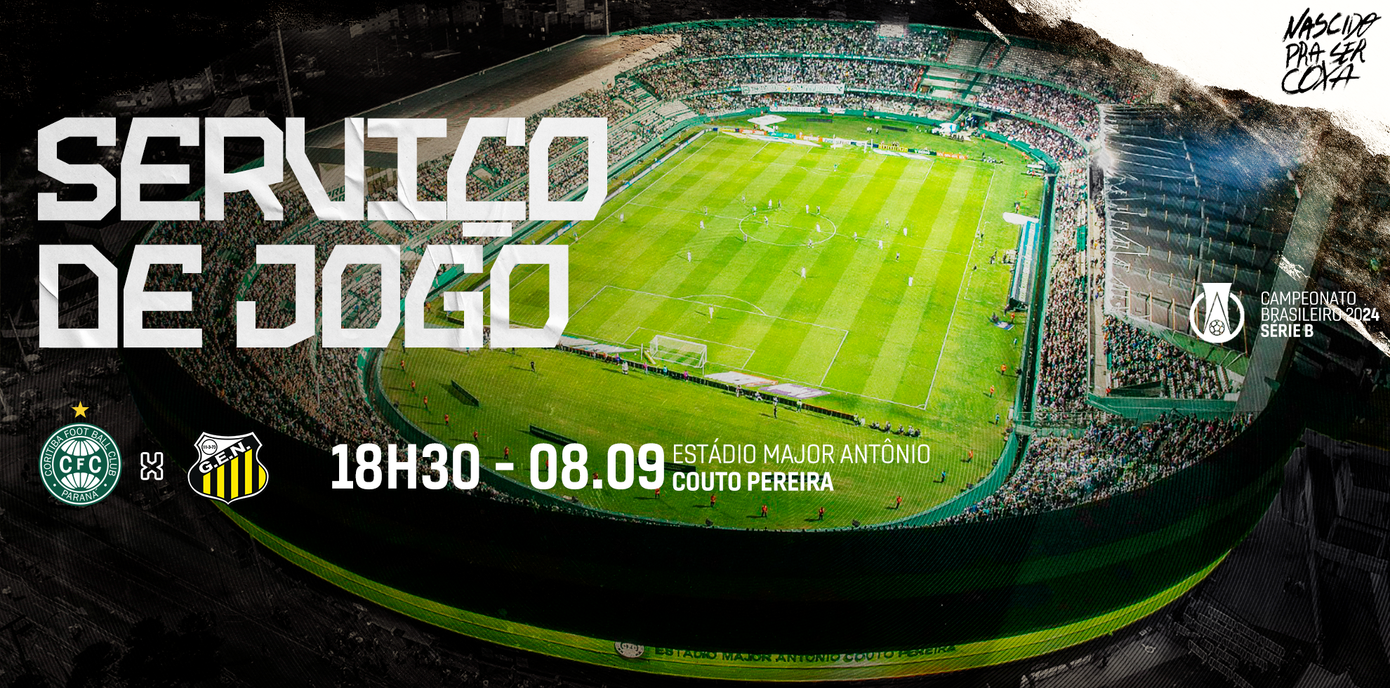 Informa��es importantes para Coritiba x Novorizontino