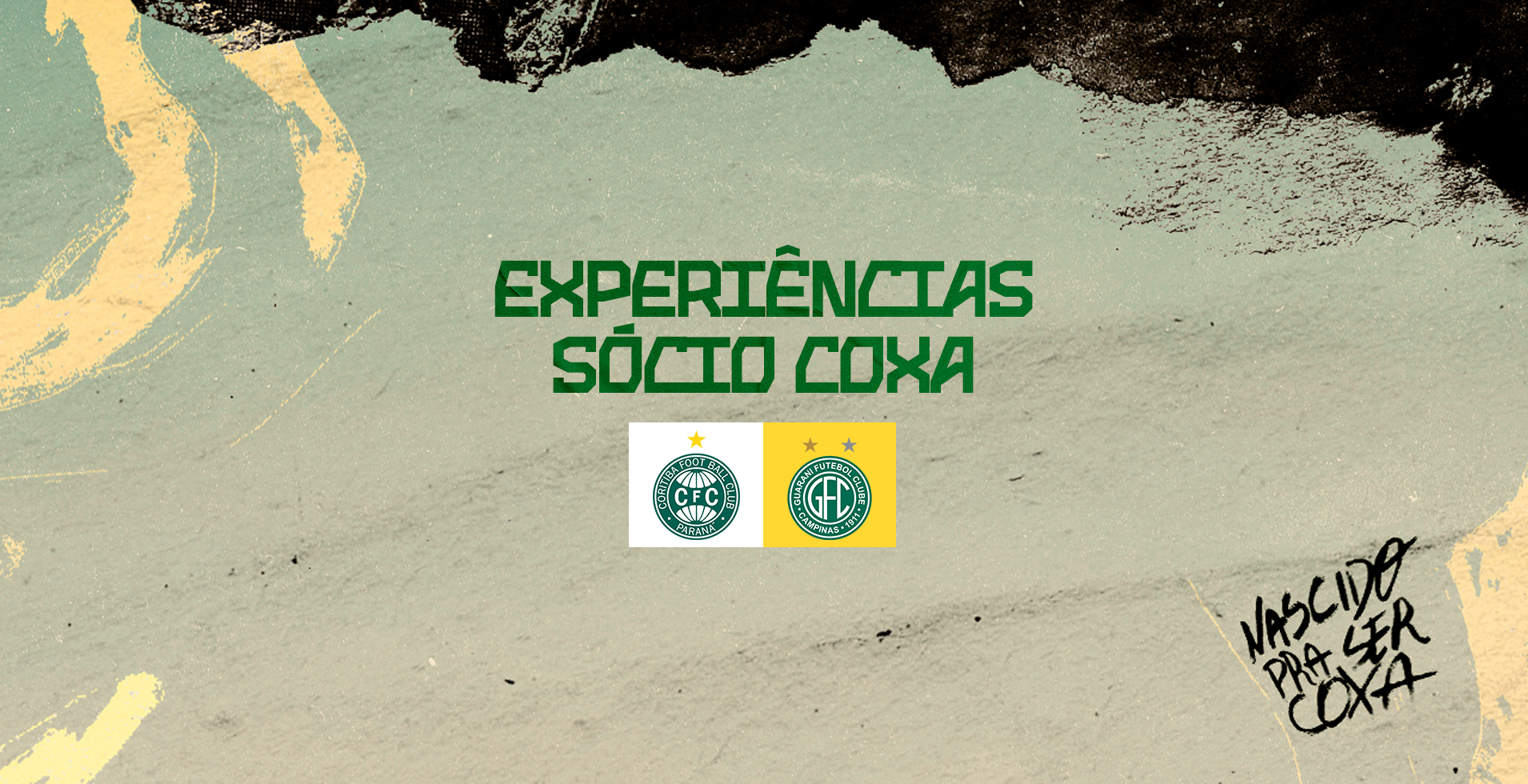 S�cio Coxa: saiba como participar das experi�ncias para #CFCxGUA