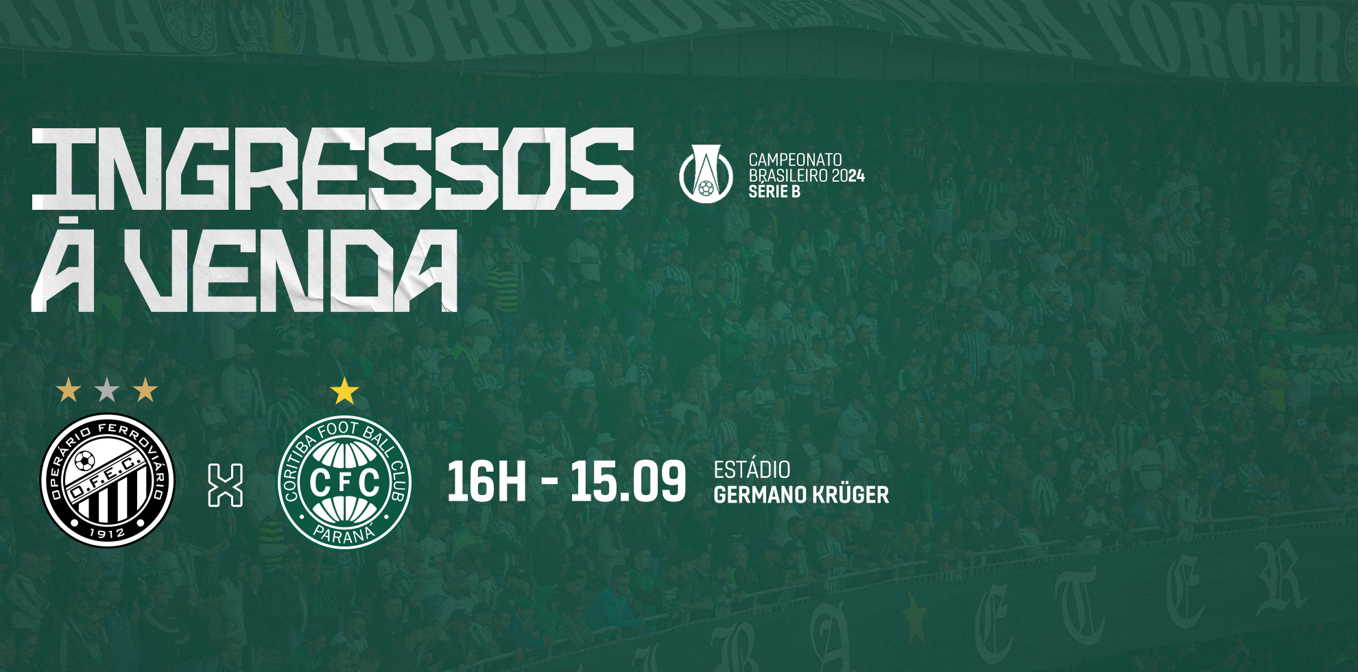 Venda de ingressos para o Oper�rio x Coritiba