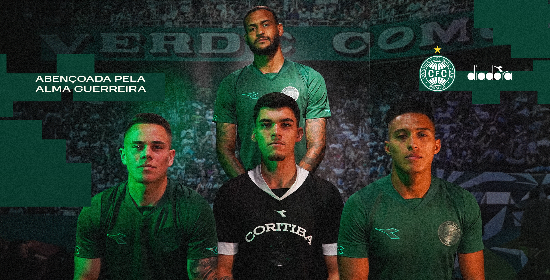 Coritiba lan�a terceiro uniforme para celebrar os 115 anos do clube
