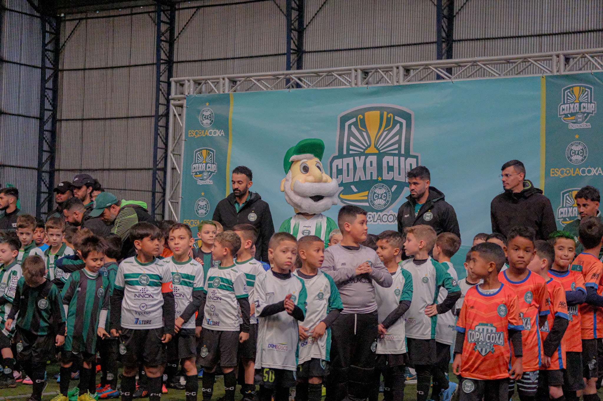 Abertura da Coxa Cup 2k24: aprendizado e divers�o para os alunos das Escolas Coxa