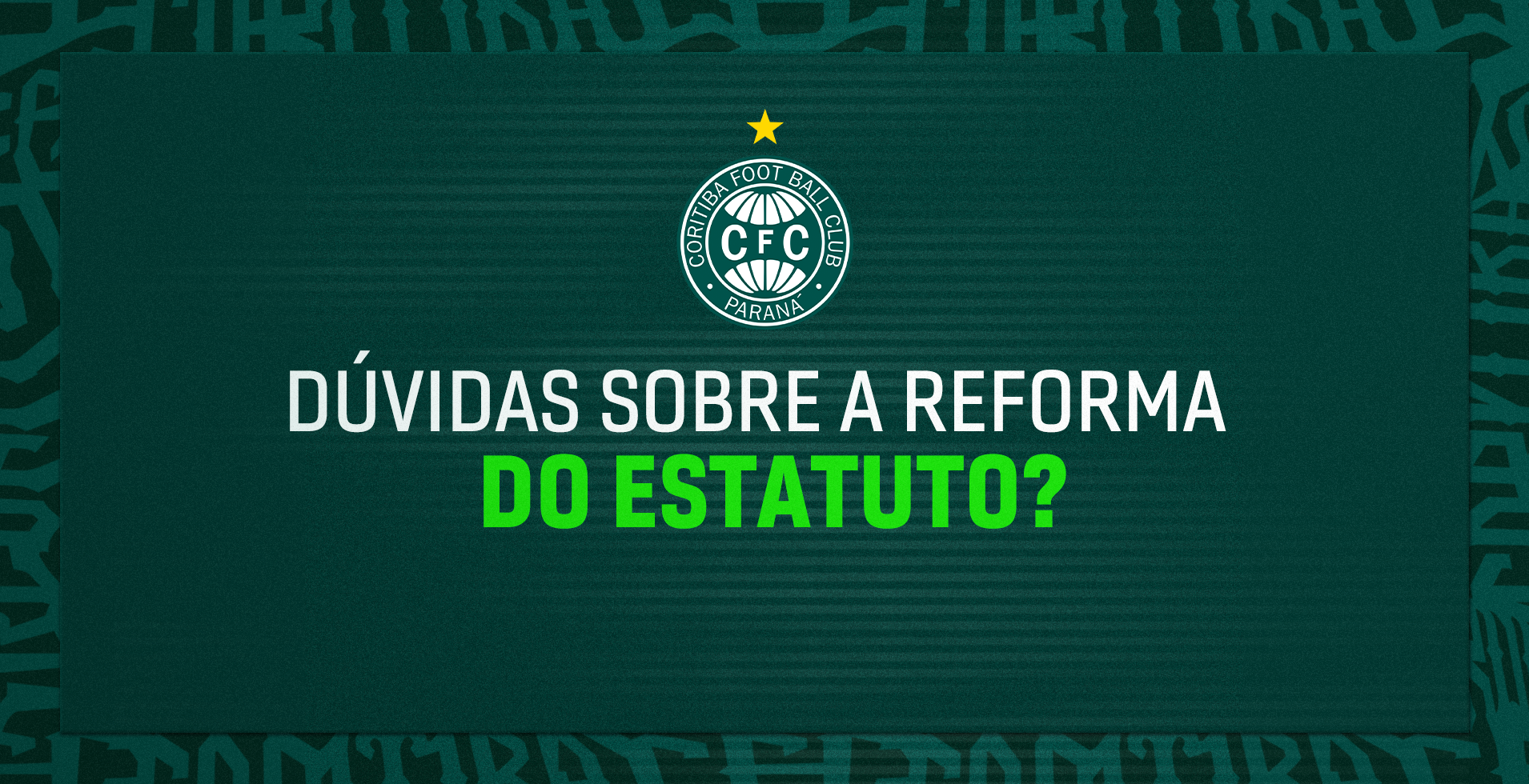  S�cios podem tirar d�vidas sobre a reforma estatut�ria