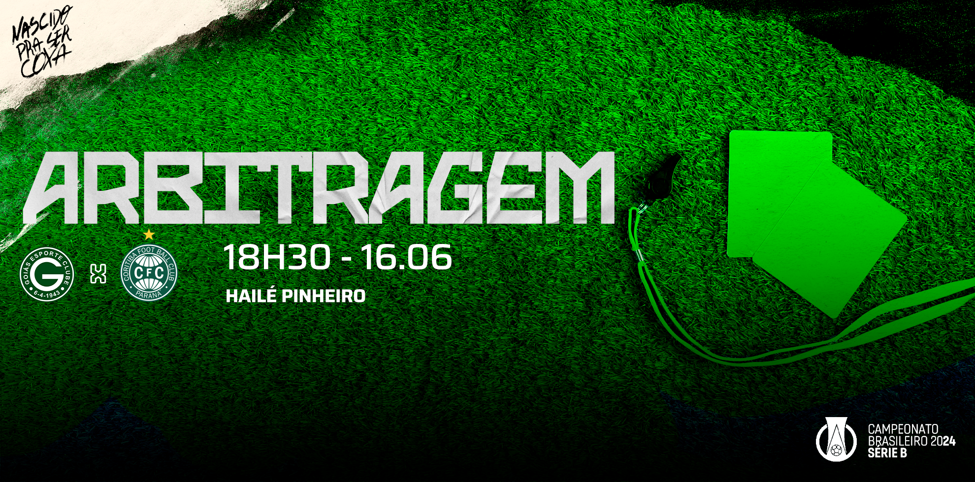 Arbitragem #GOIxCFC