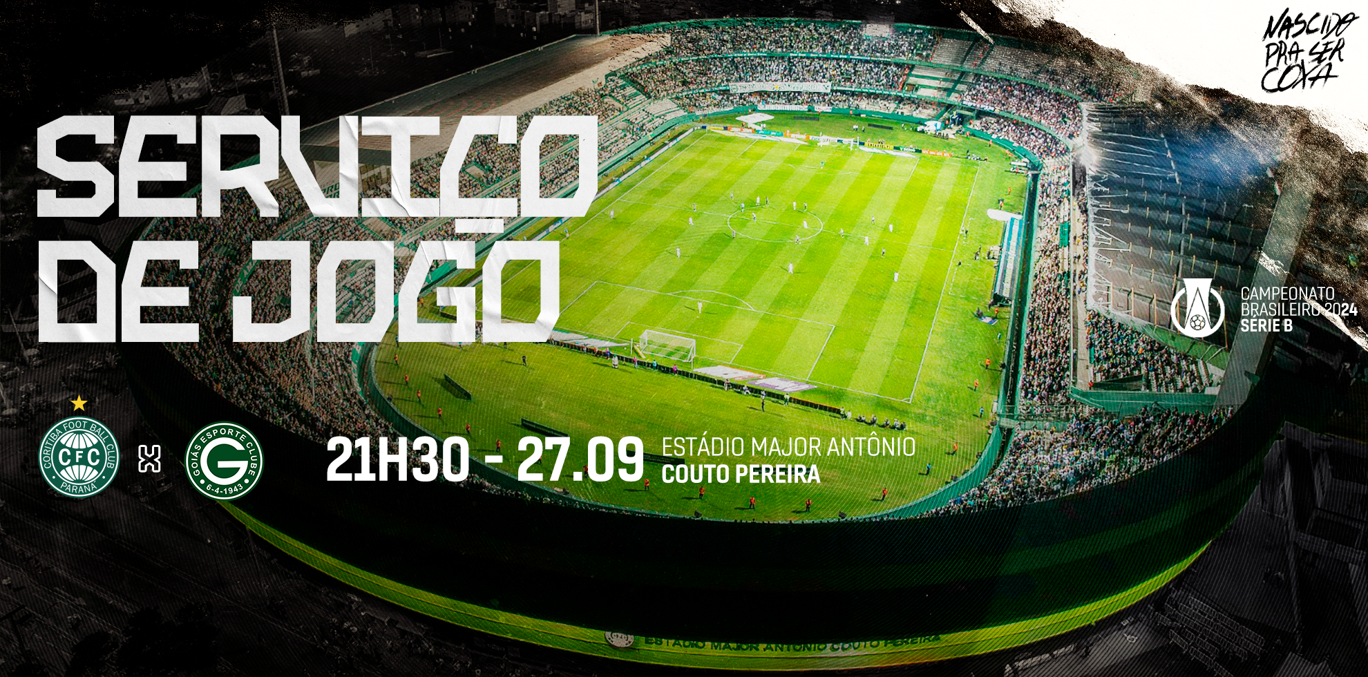 Informa��es importantes para Coritiba x Goi�s