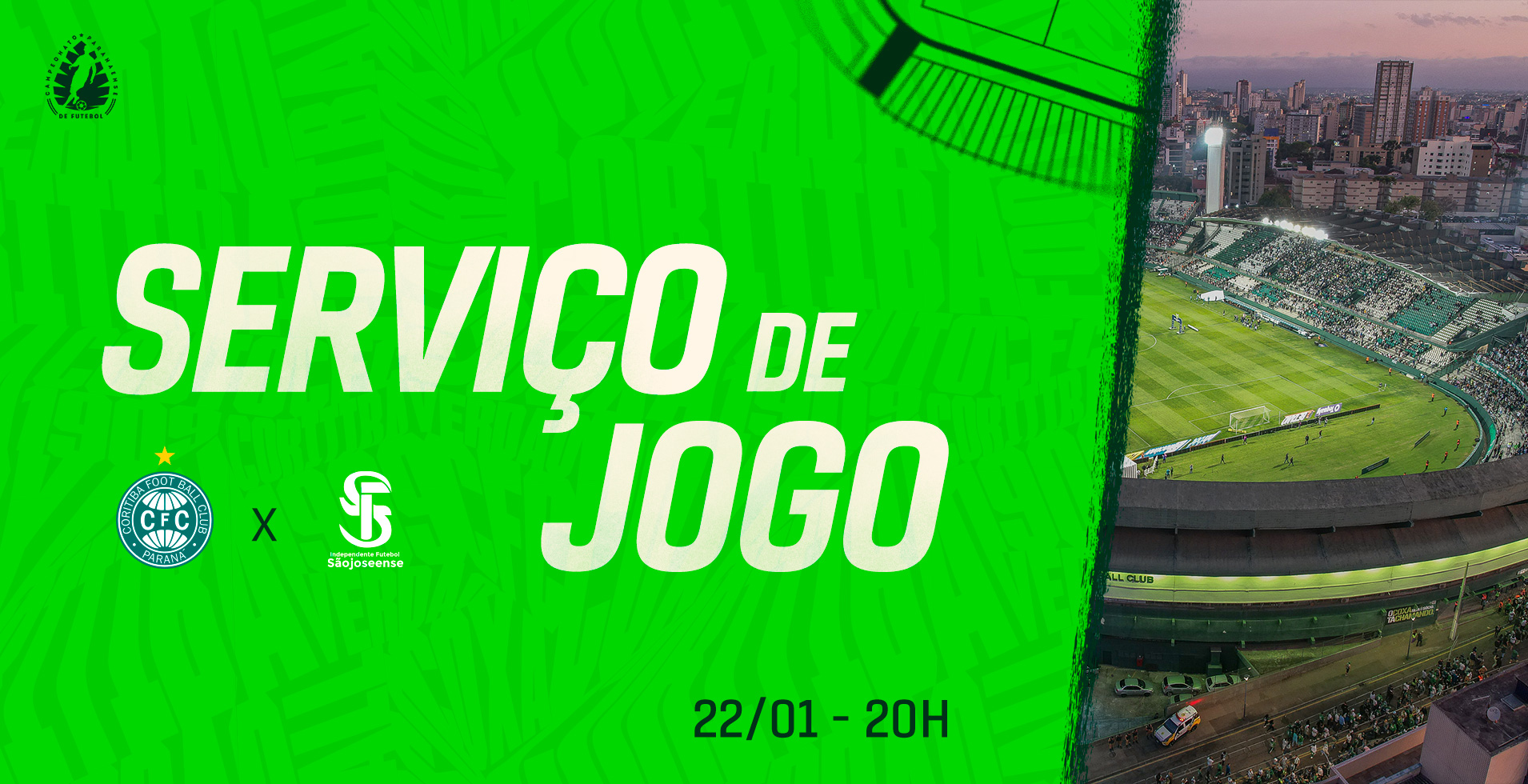 Informa��es importantes sobre Coritiba x S�o Joseense