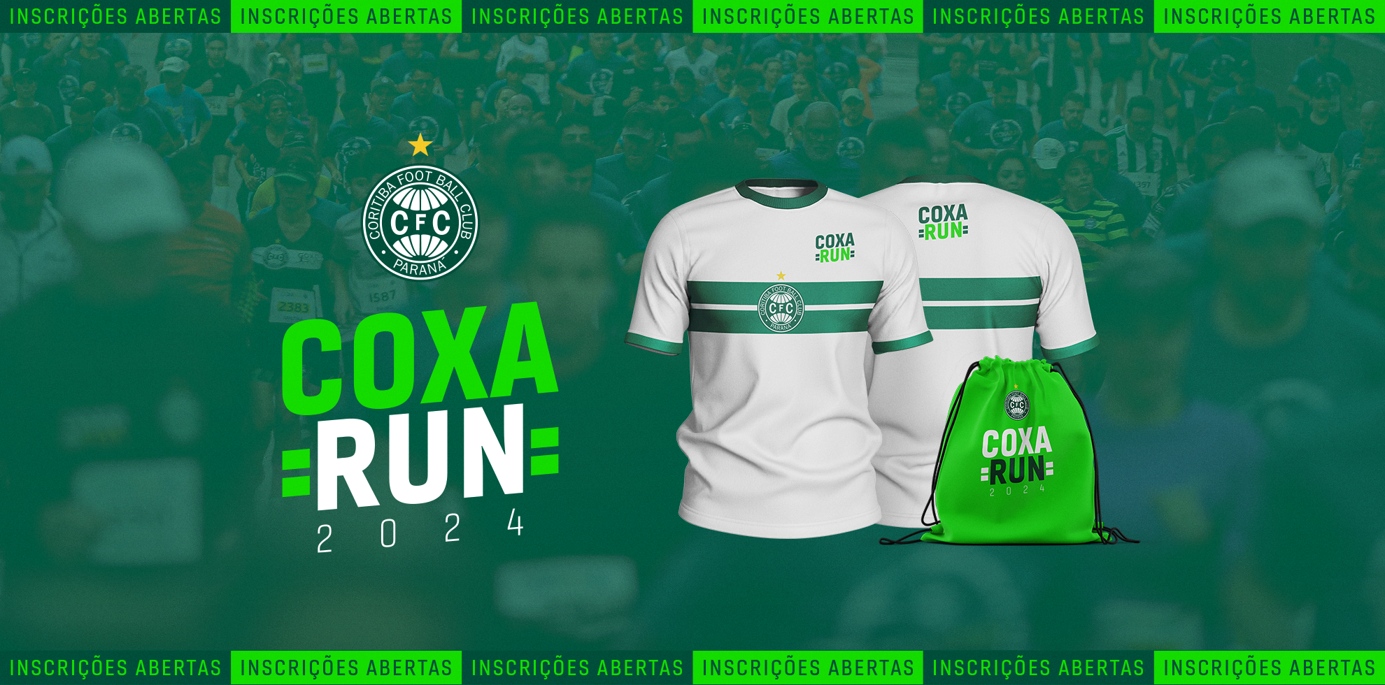 Inscri��es abertas para a Coxa Run 2024! 