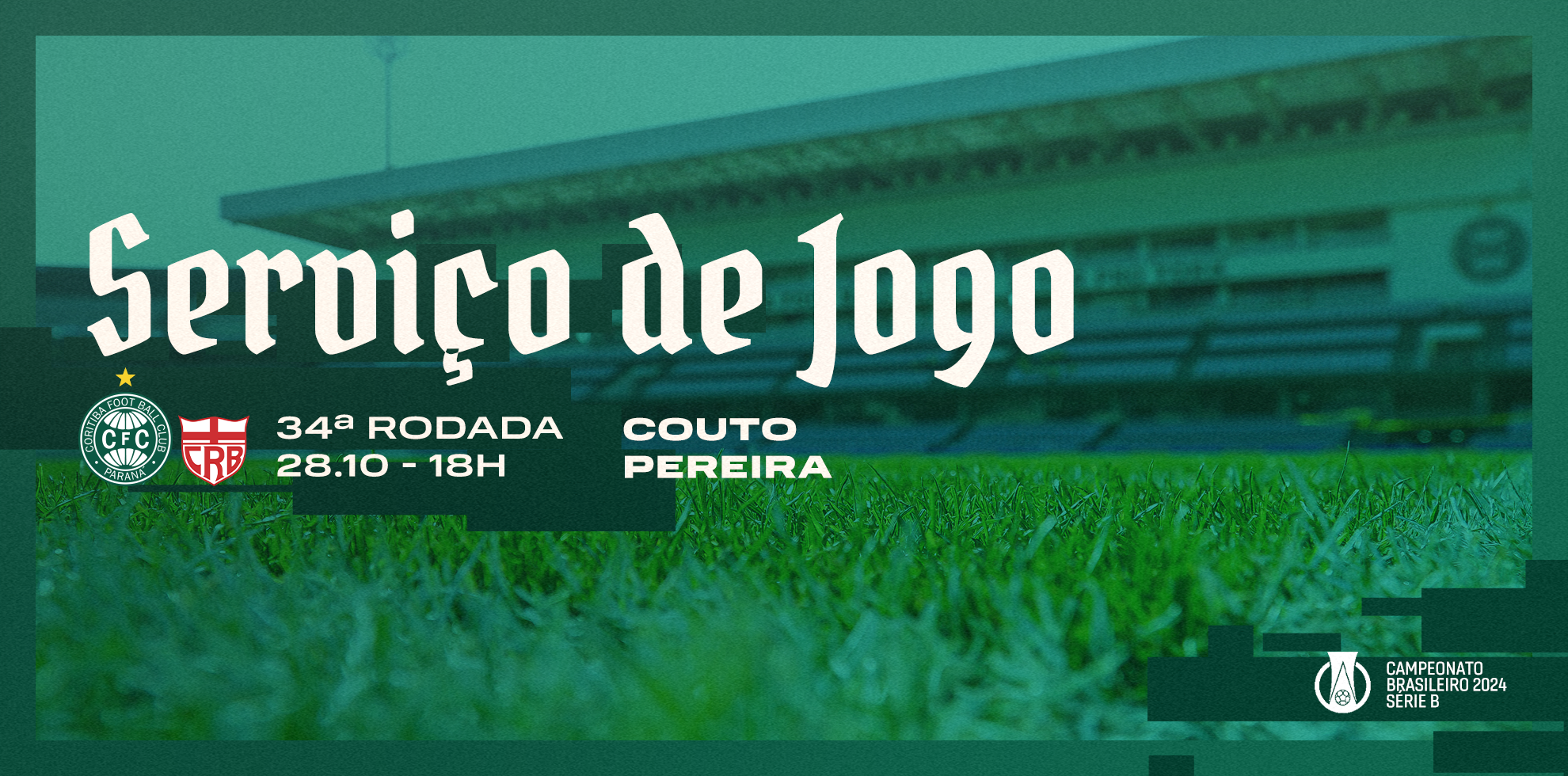 Informa��es importantes para Coritiba x CRB