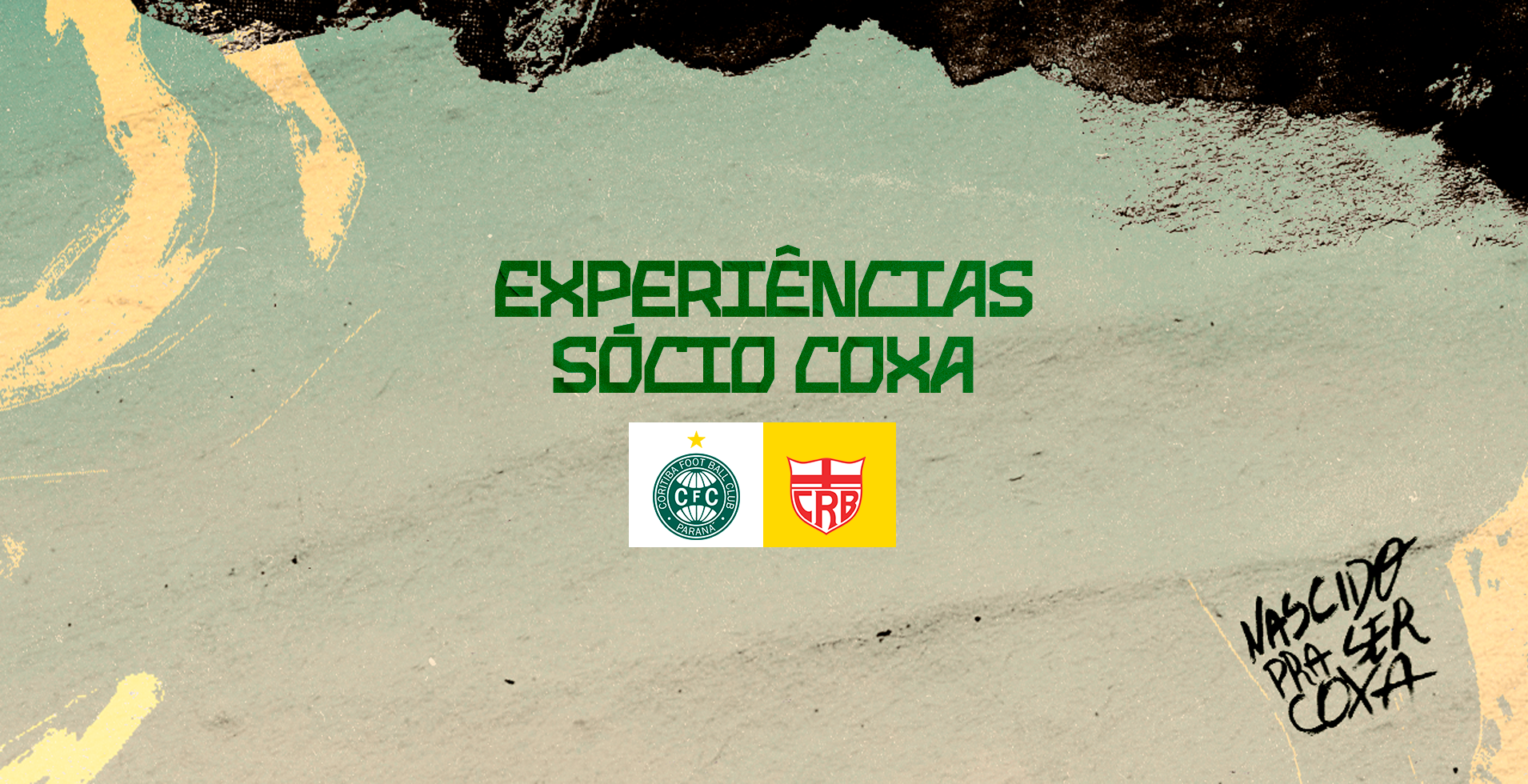 S�cio Coxa: saiba como participar das experi�ncias para #CFCxCRB