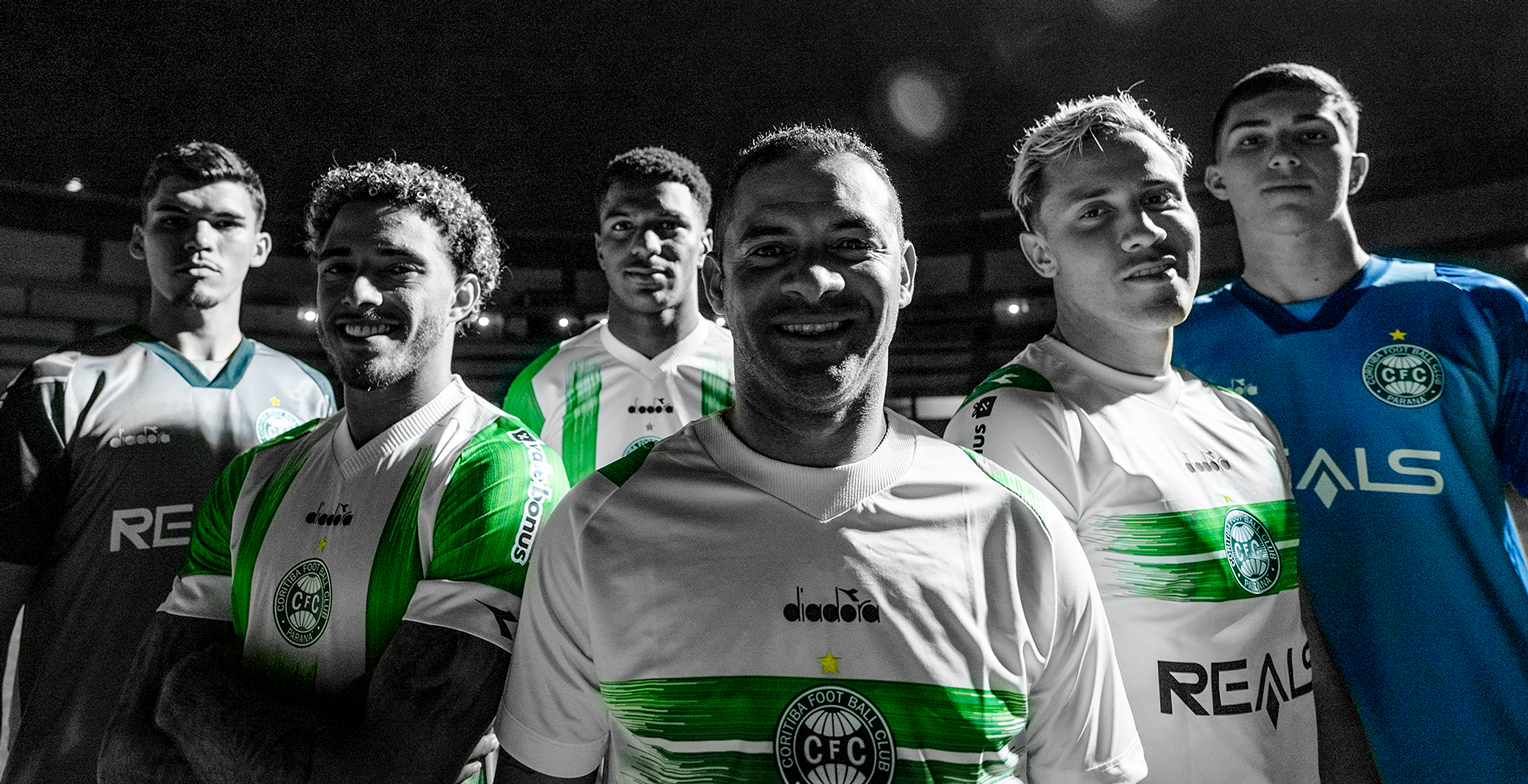 Coritiba lan�a novos uniformes oficiais para temporada 2024