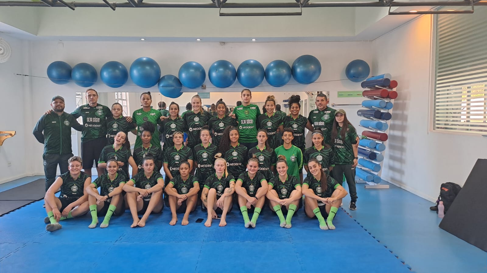Reapresenta��o do Futebol Feminino do Coritiba marca nova fase de prepara��o