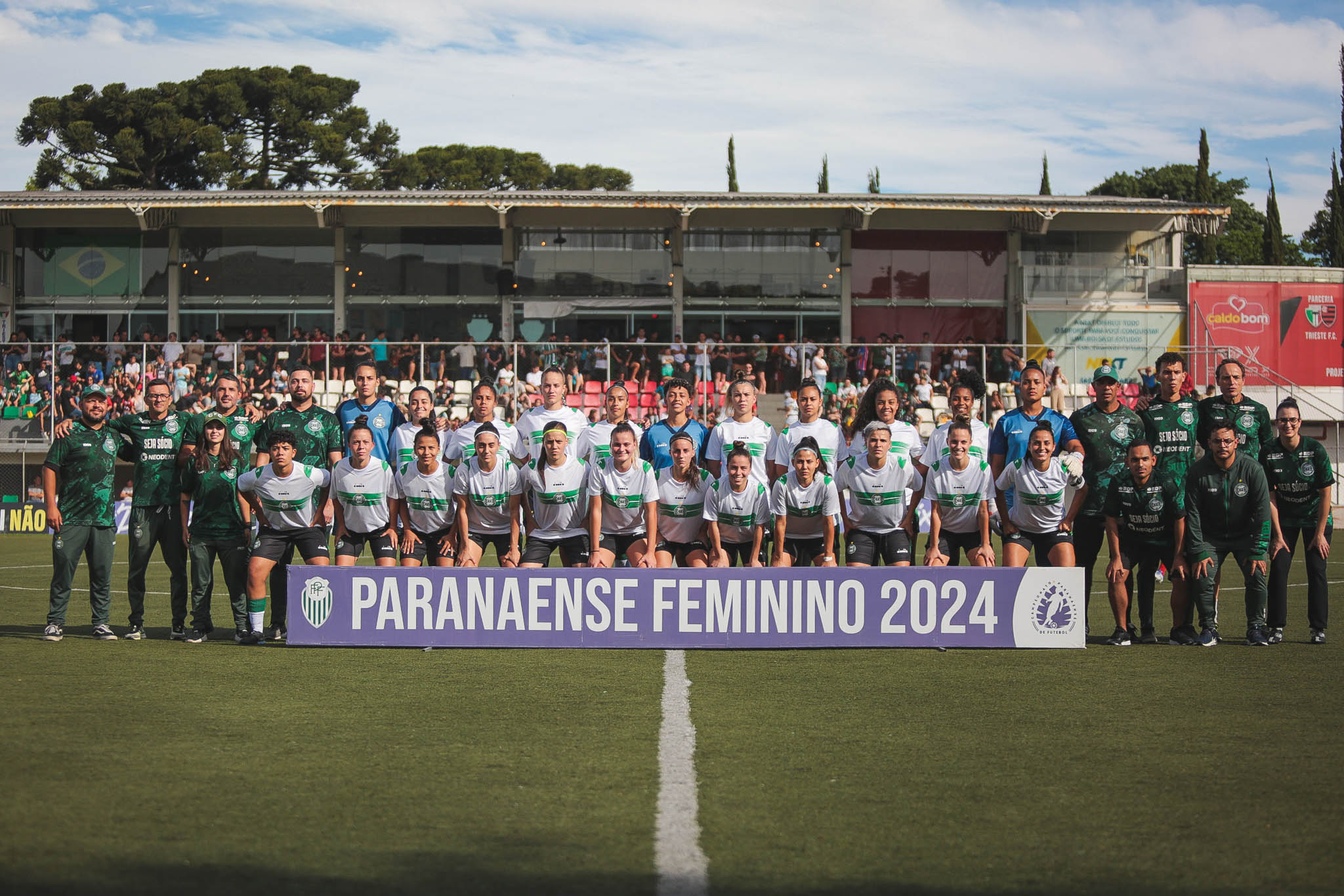 Coritiba � vice-campe�o do Paranaense Feminino 2024