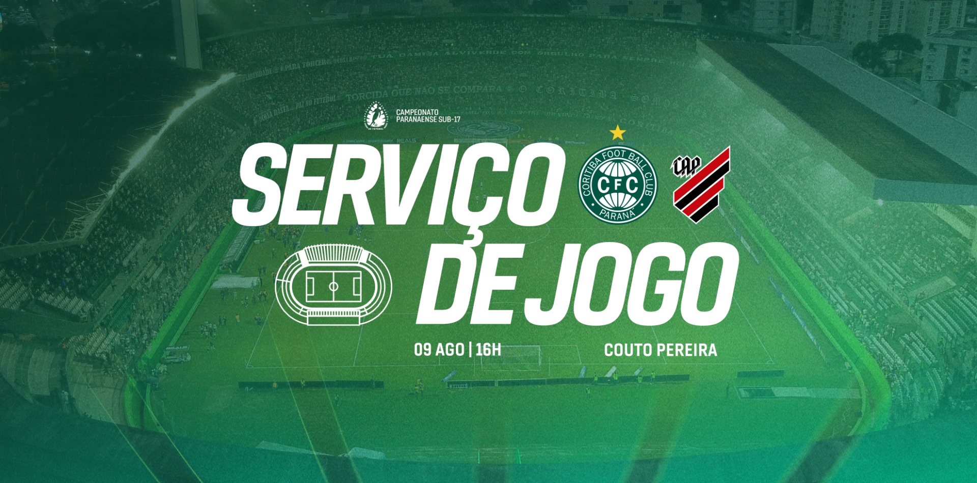 Informa��es para a Final do Paranaense Sub-17 