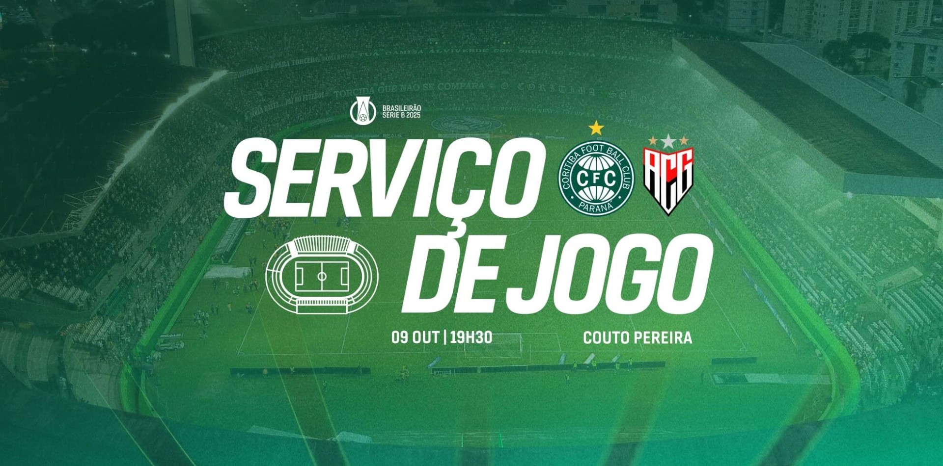 Informa��es importantes para Coritiba x Atl�tico-GO