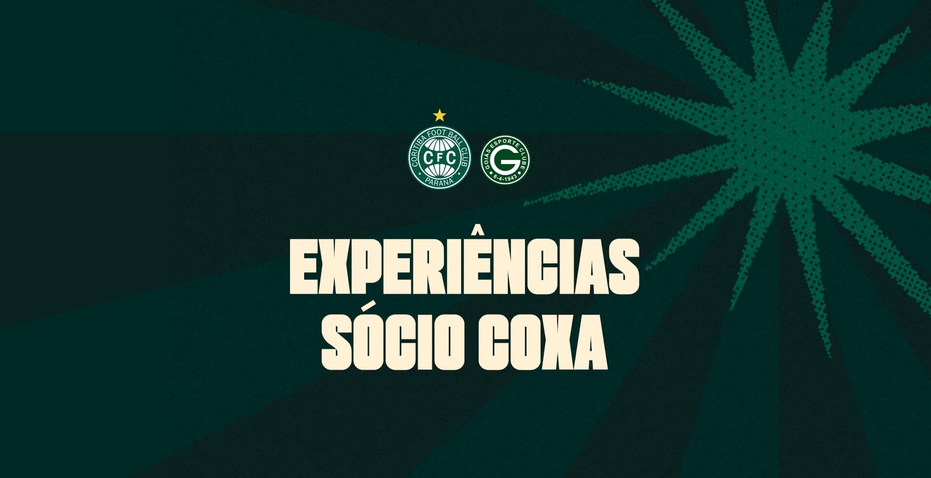 S�cio Coxa: saiba como participar das experi�ncias para #CFCxGOI