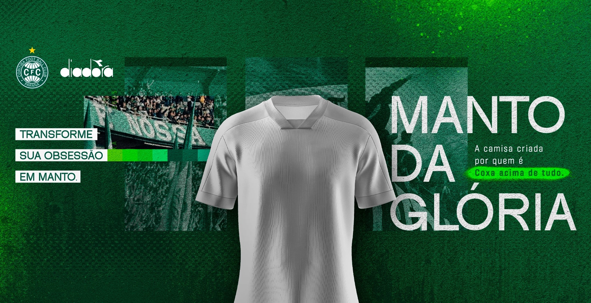 Coritiba e Diadora lan�am campanha Manto da Gl�ria 2025