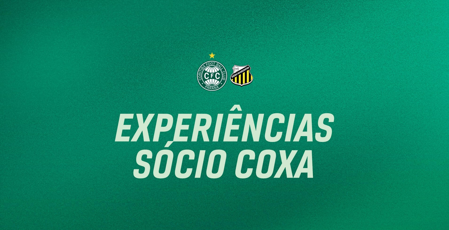 S�cio Coxa: saiba como participar das experi�ncias para #CFCxNOV