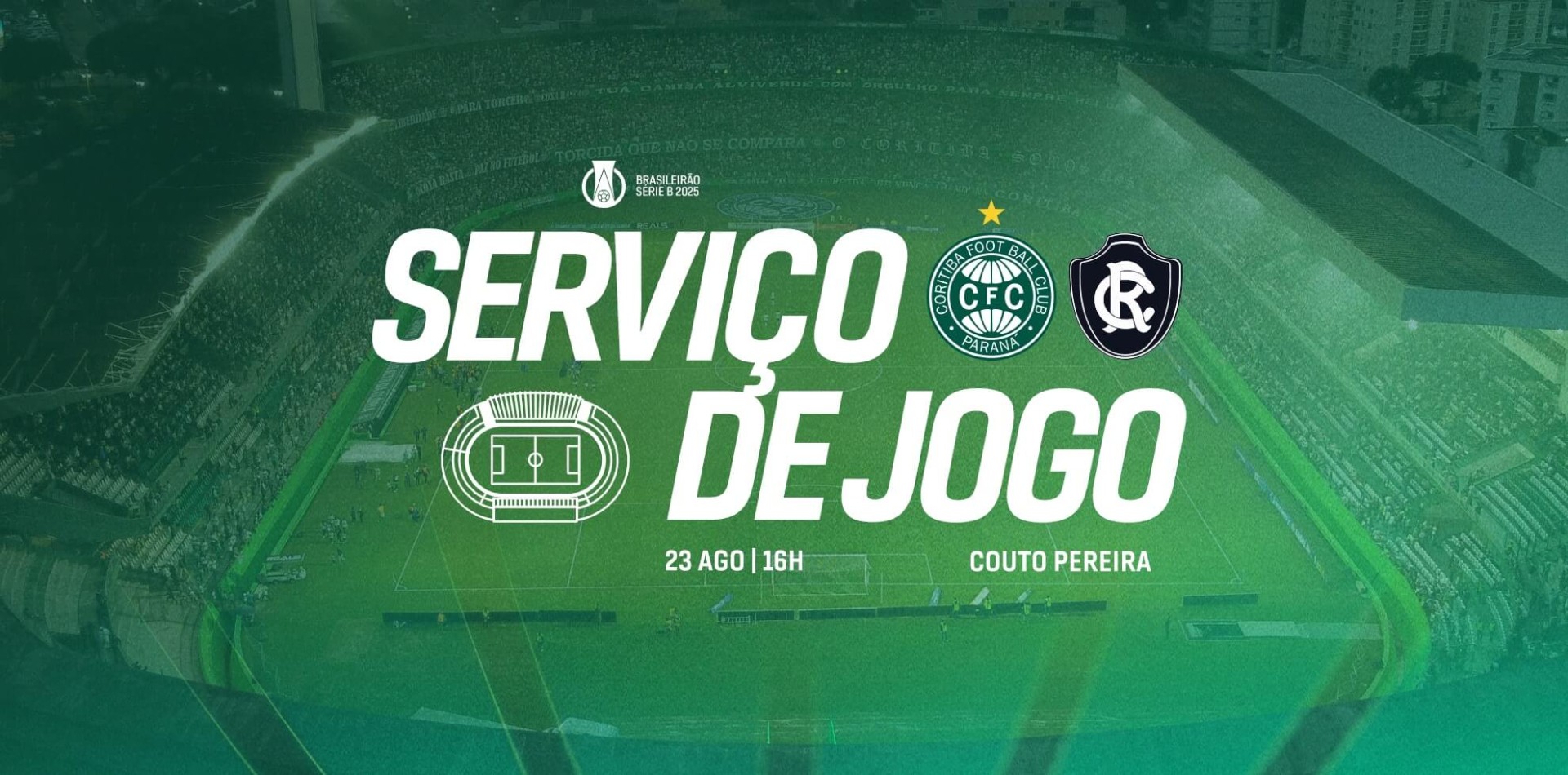Informa��es importantes para Coritiba x Remo