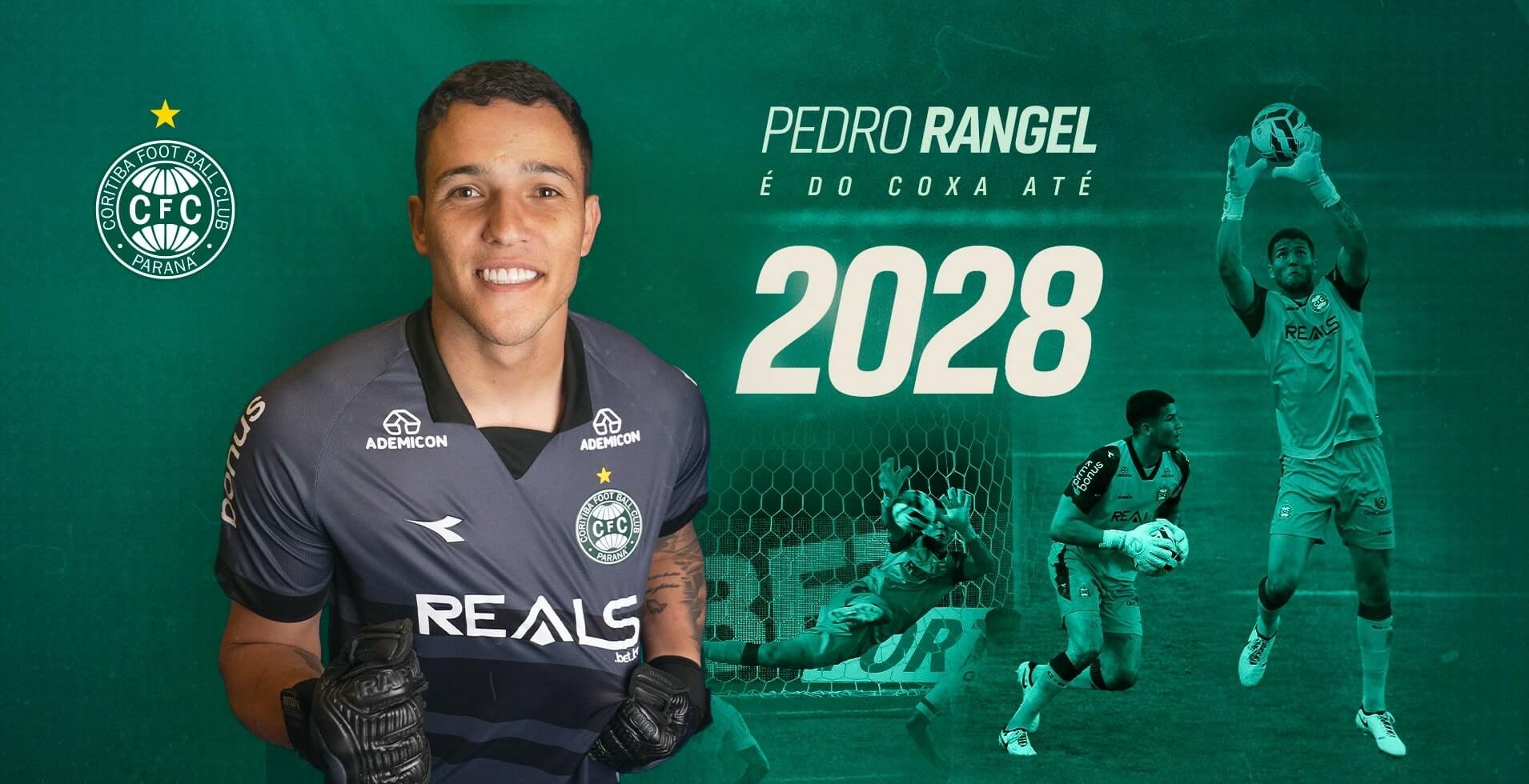 Pedro Rangel � do Coritiba at� 2028