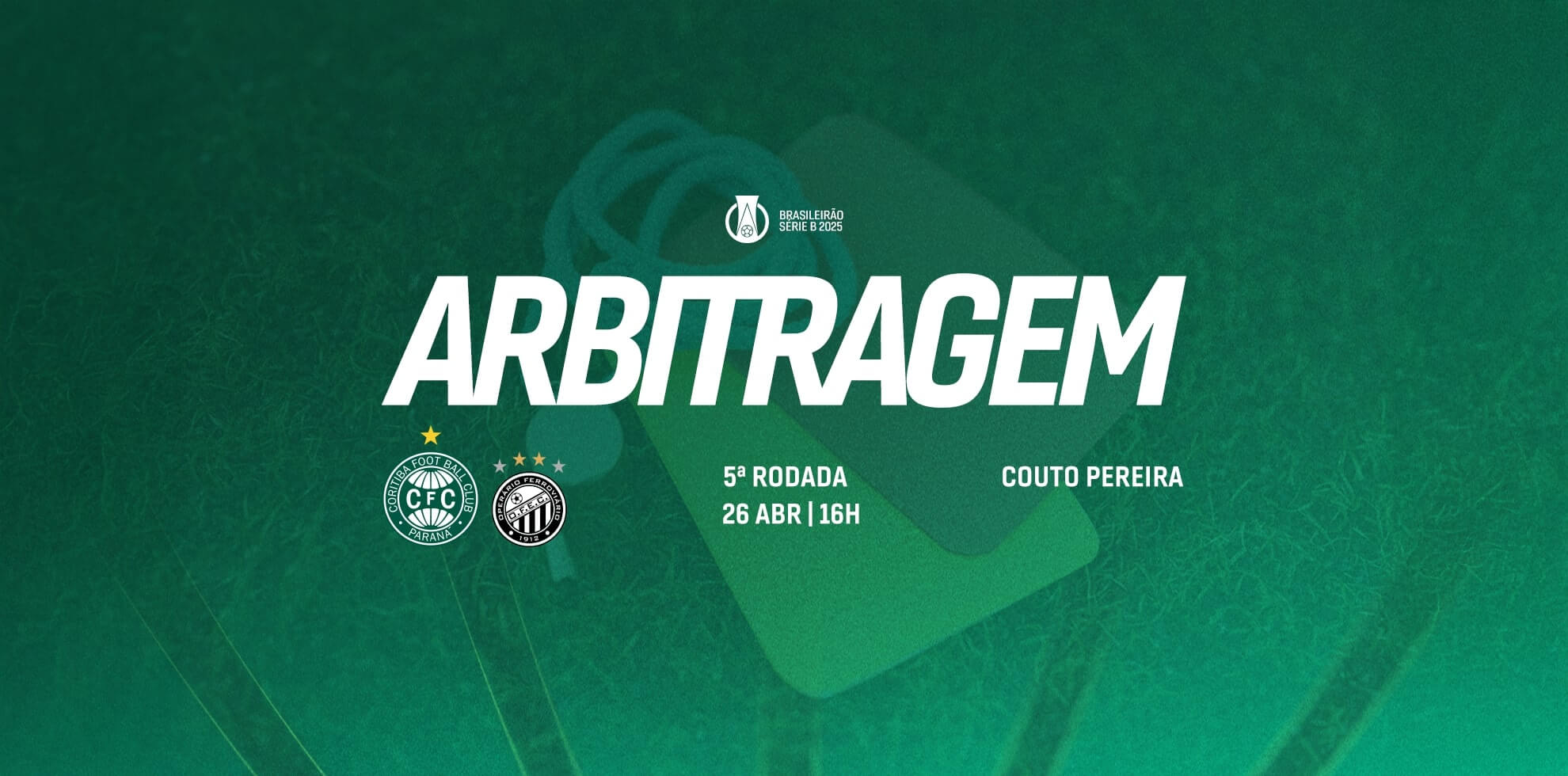 Arbitragem #CFCxOFEC