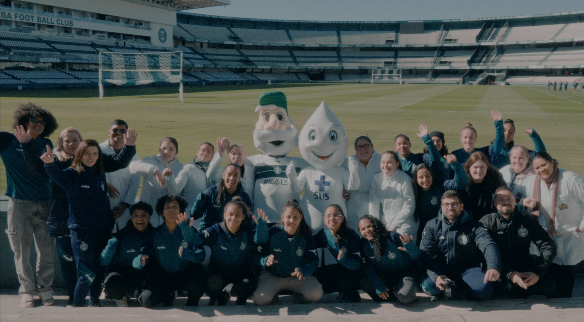 Coritiba realiza campanha de vacina��o contra a gripe para atletas e colaboradores