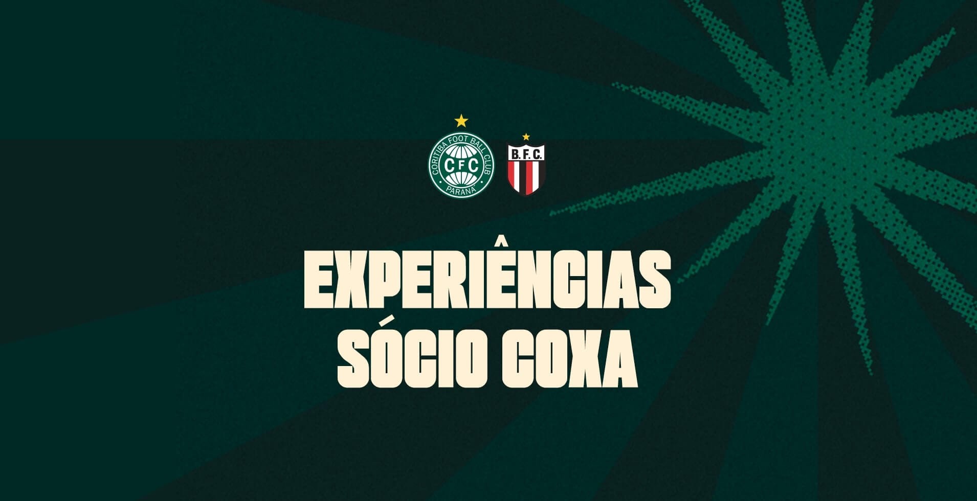 S�cio Coxa: saiba como participar das experi�ncias para #CFCxBFC