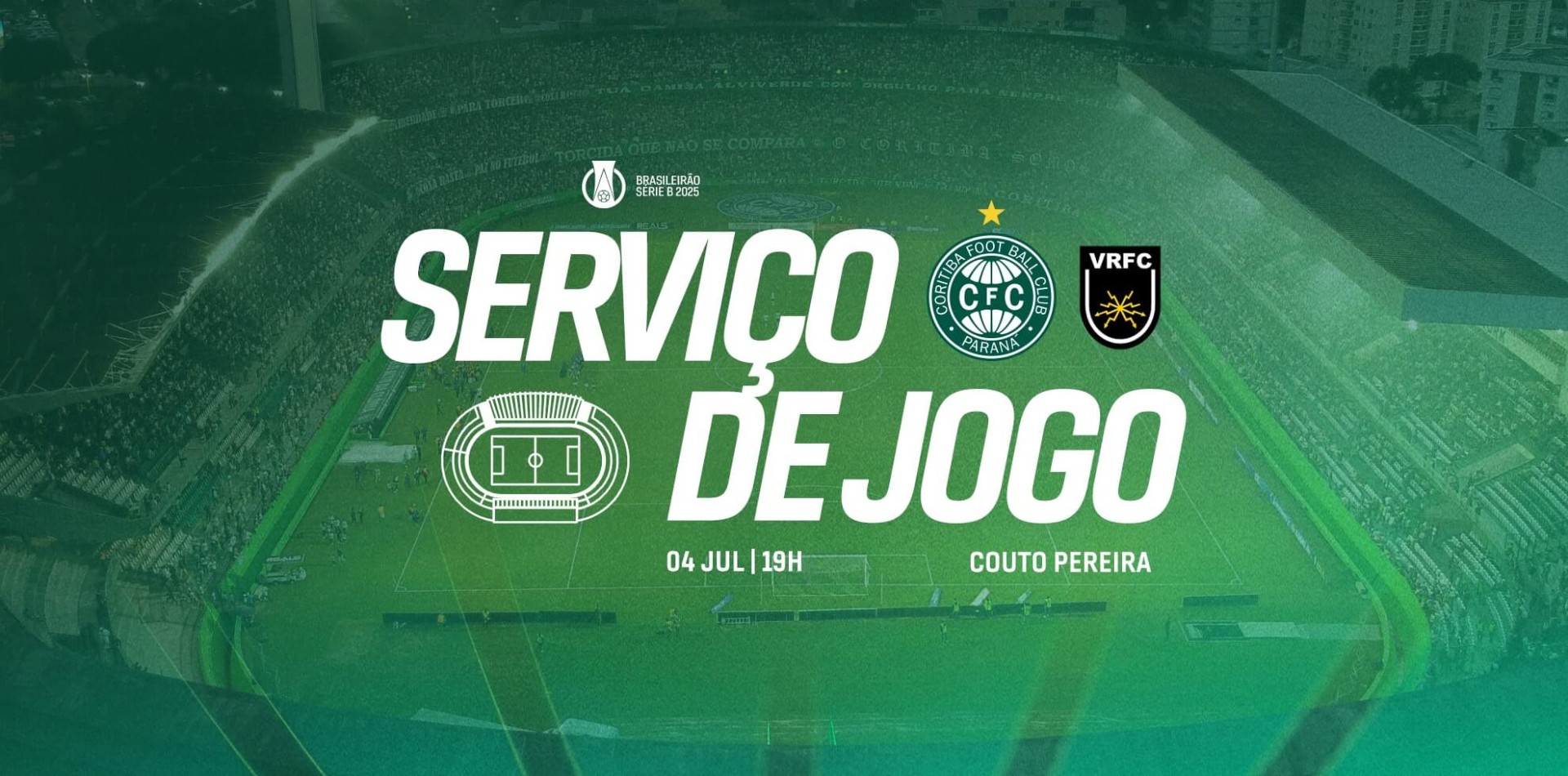 Informa��es importantes para Coritiba x Volta Redonda