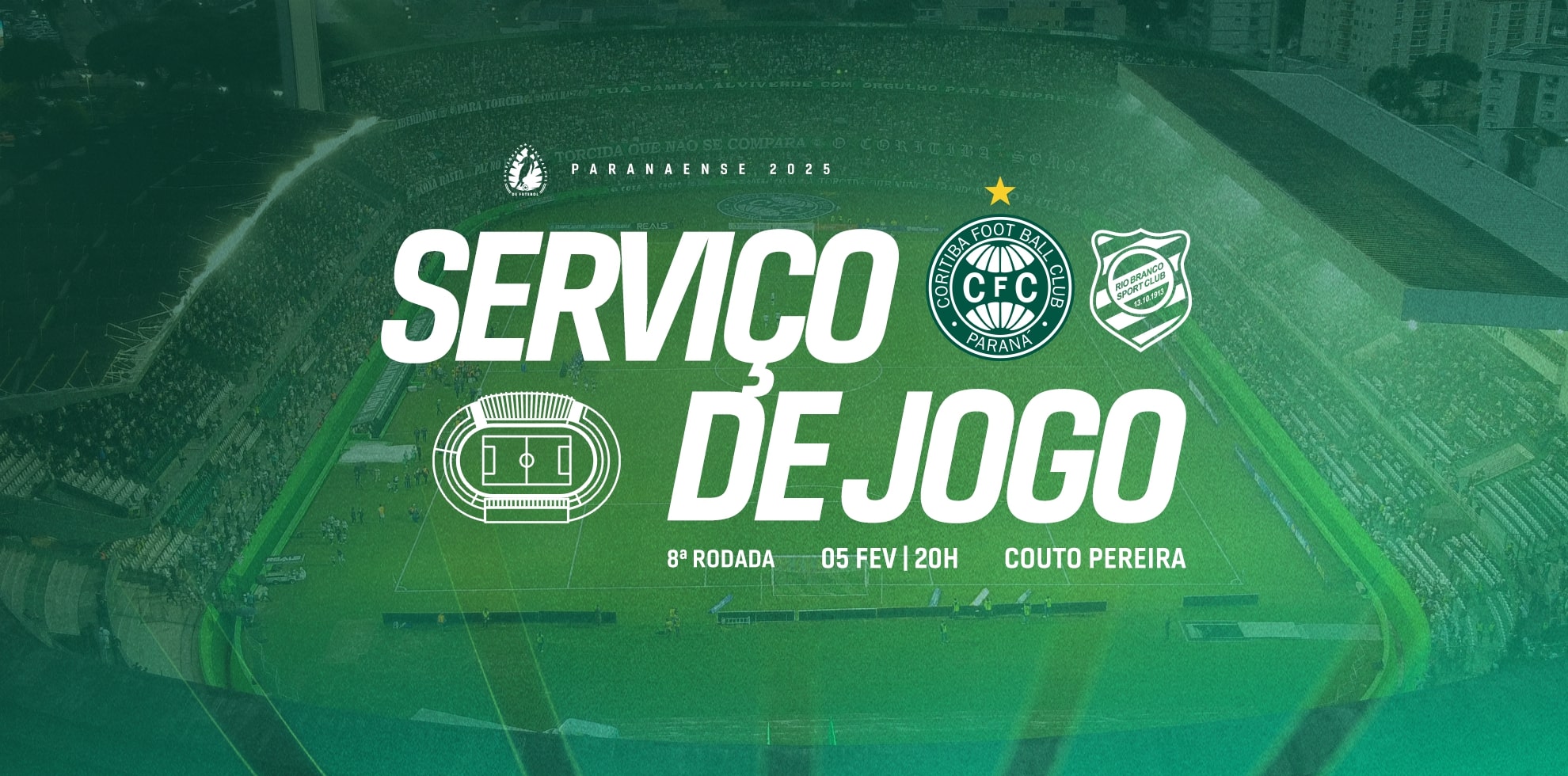 Informa��es importantes para Coritiba x Rio Branco PR