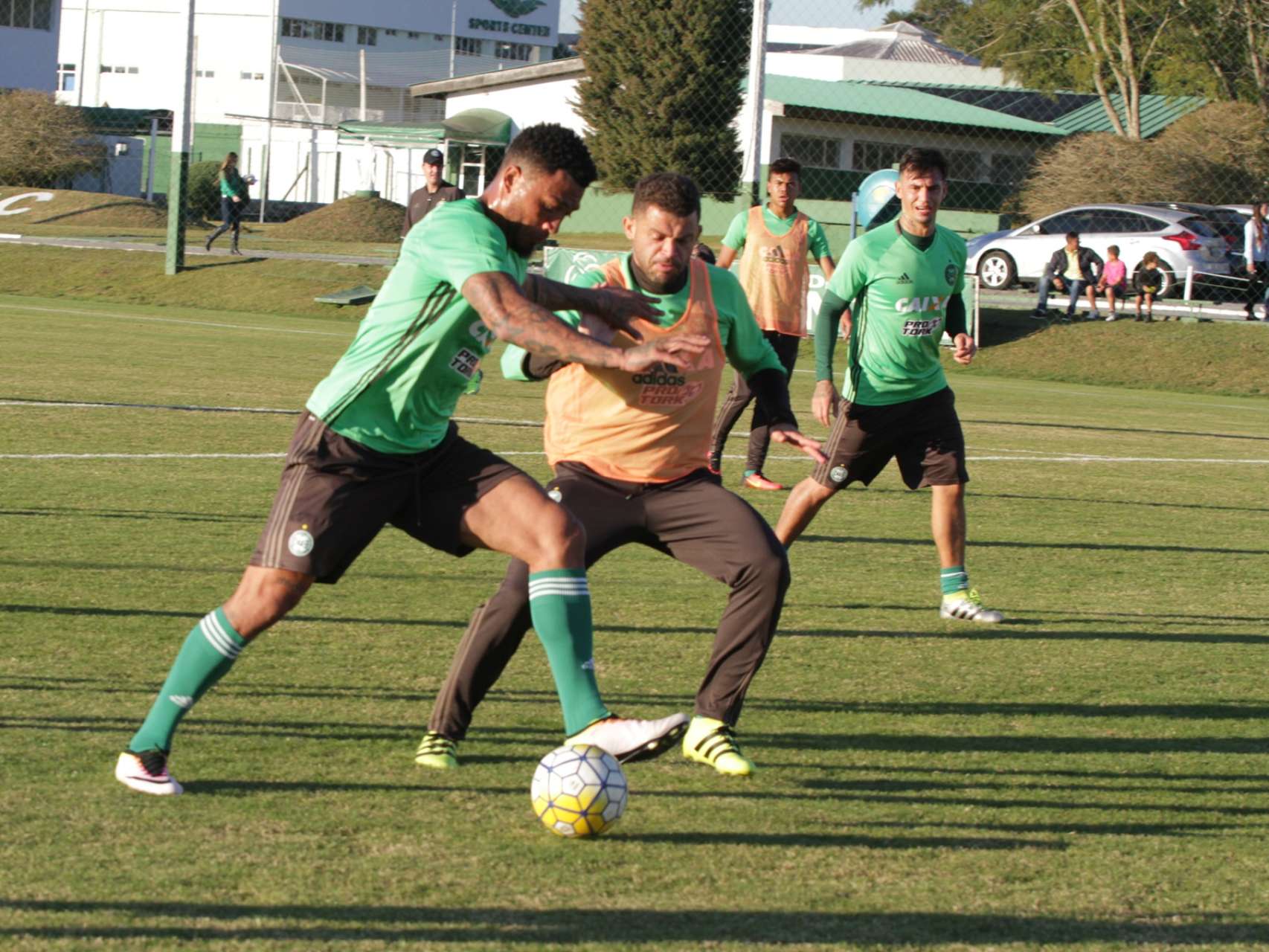 Segundo treinamento do dia
