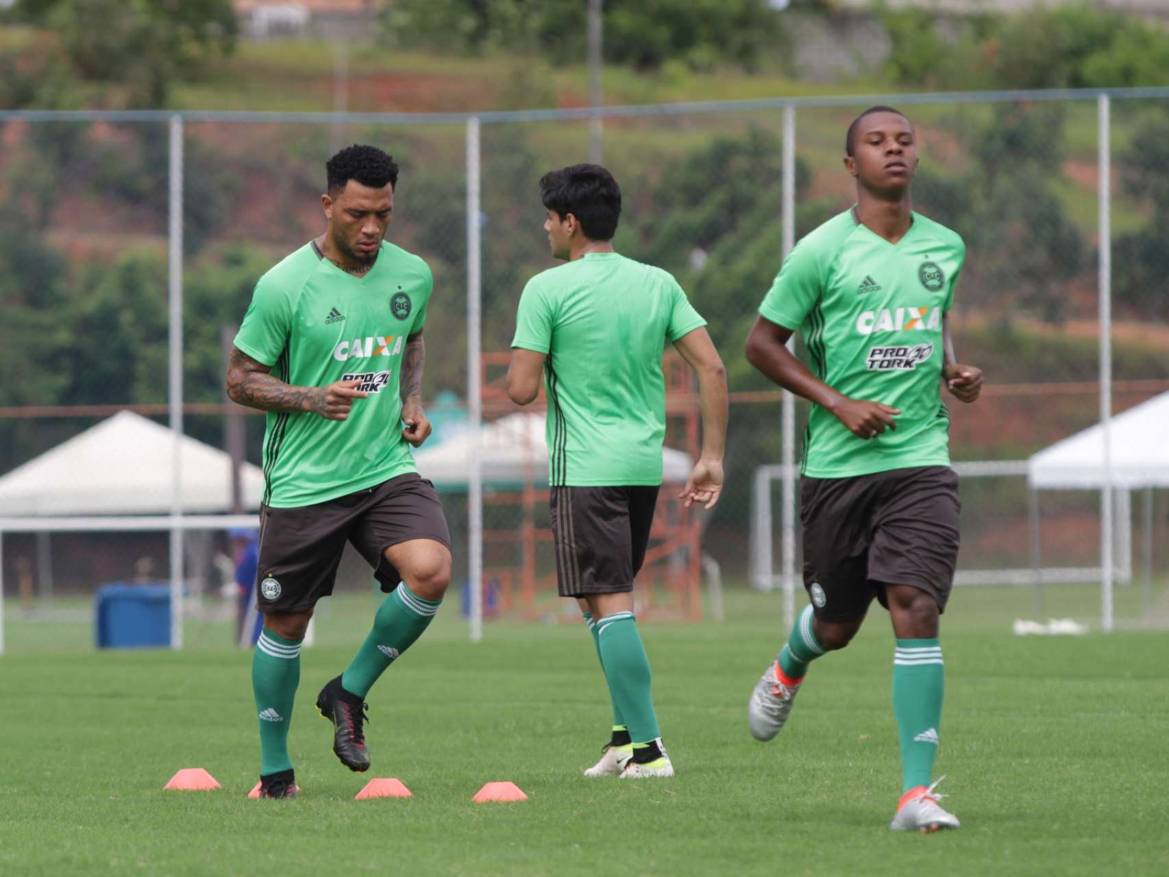 Fotos do treino em Salvador
