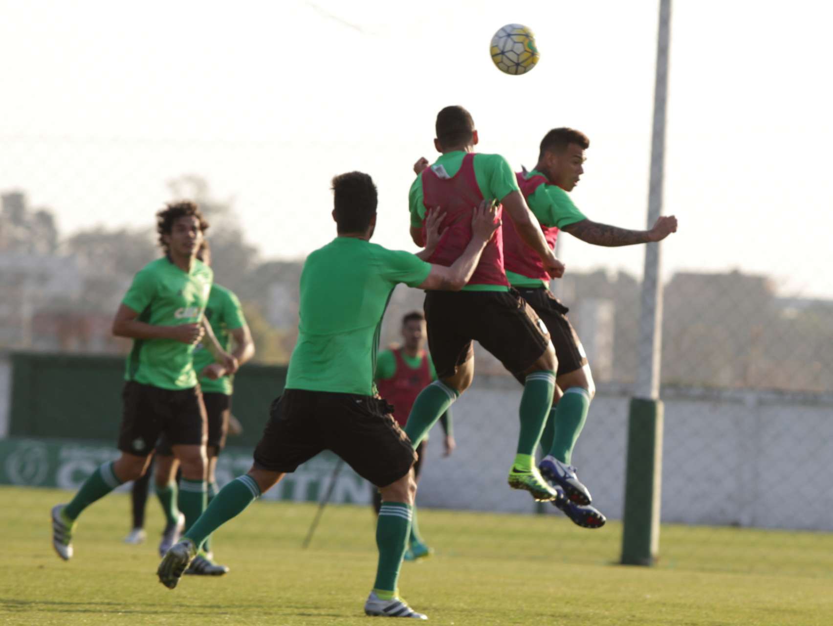 Imagens do treino