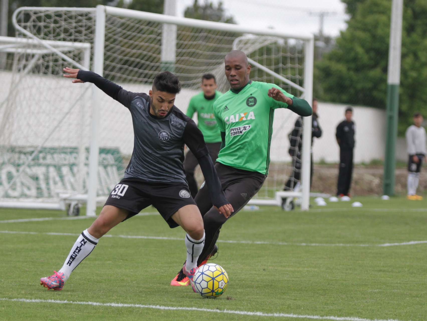Jogo-treino movimenta o CT