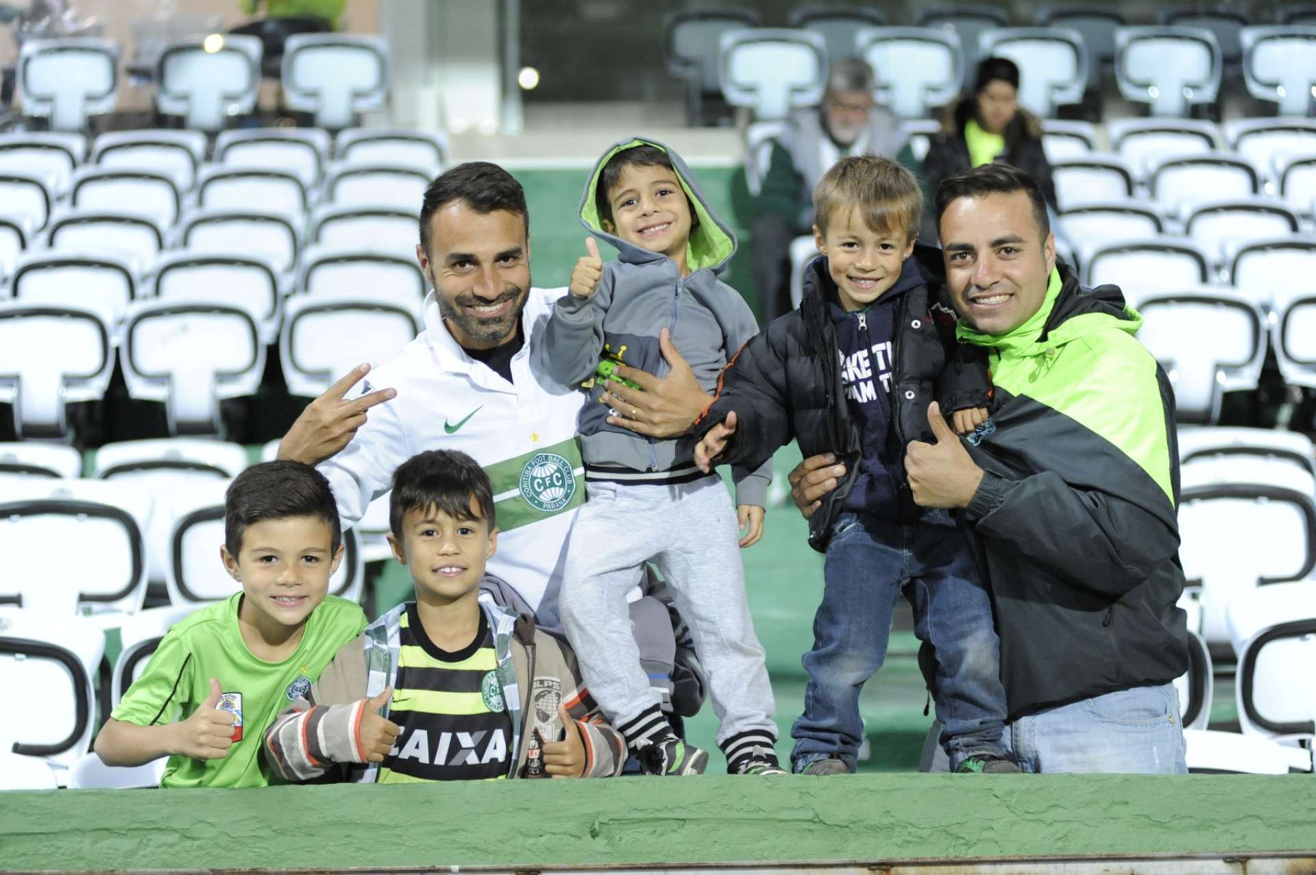 A torcida compareceu!