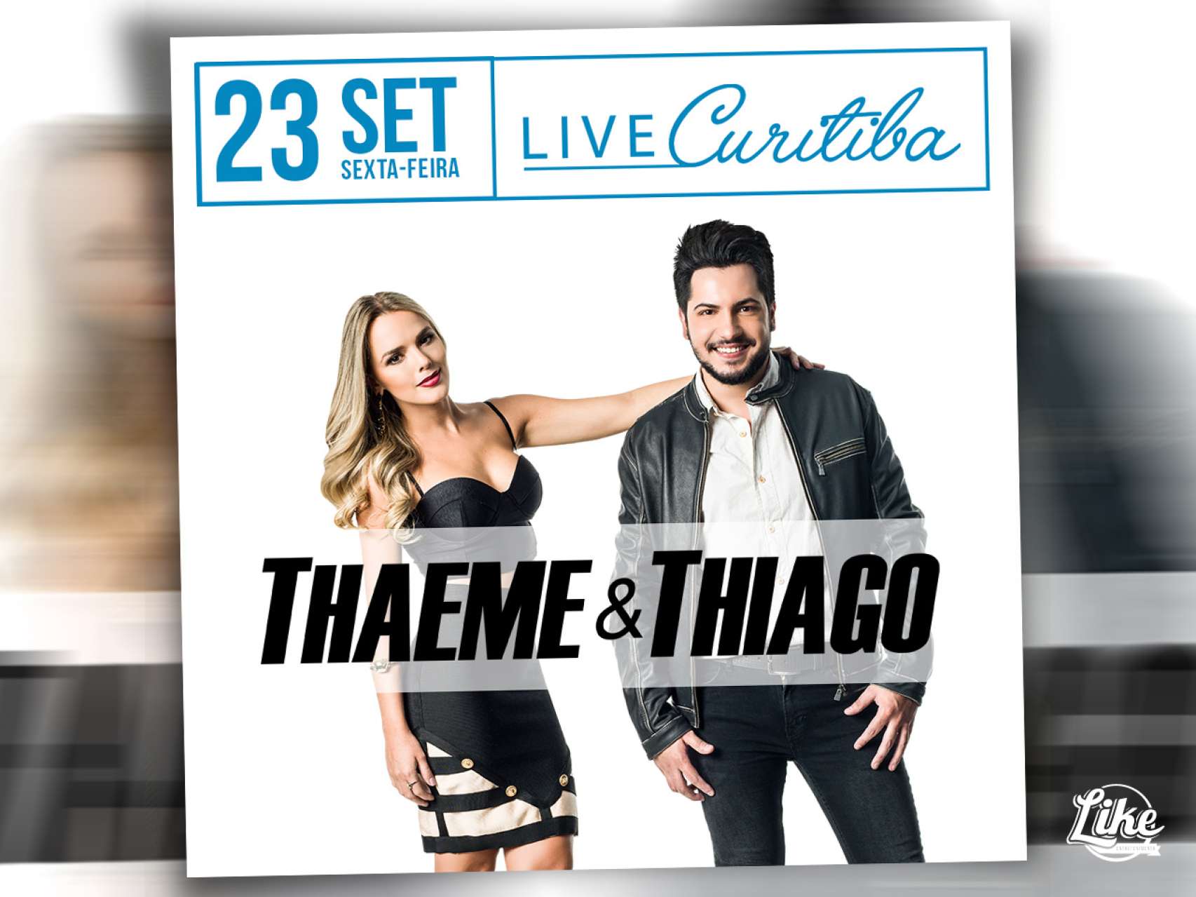 Ingressos para Thaeme e Thiago no Goleada Coxa-Branca