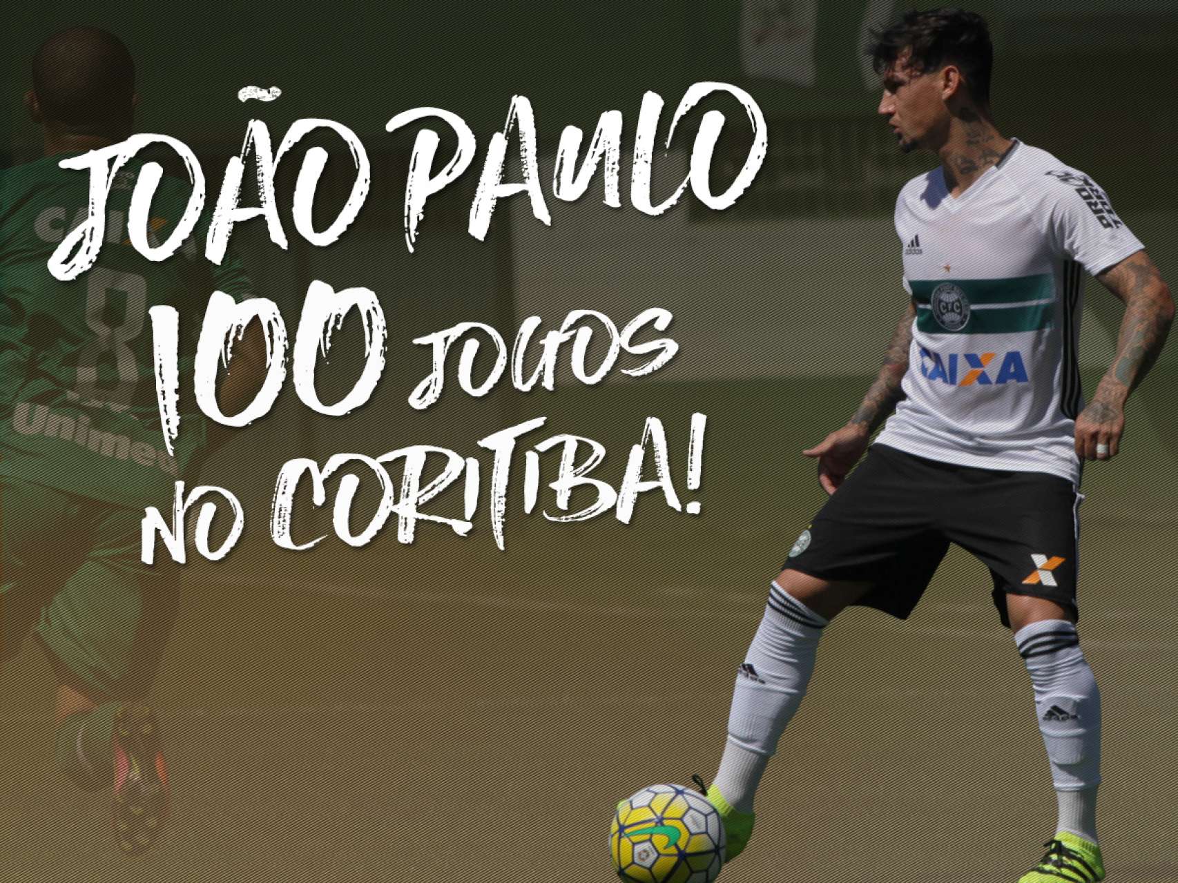 100 jogos com a camisa coxa-branca!