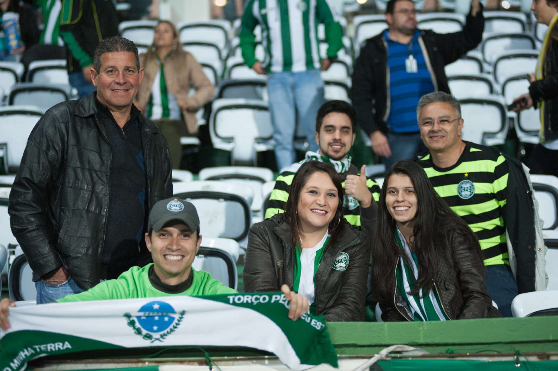 Fotos da torcida