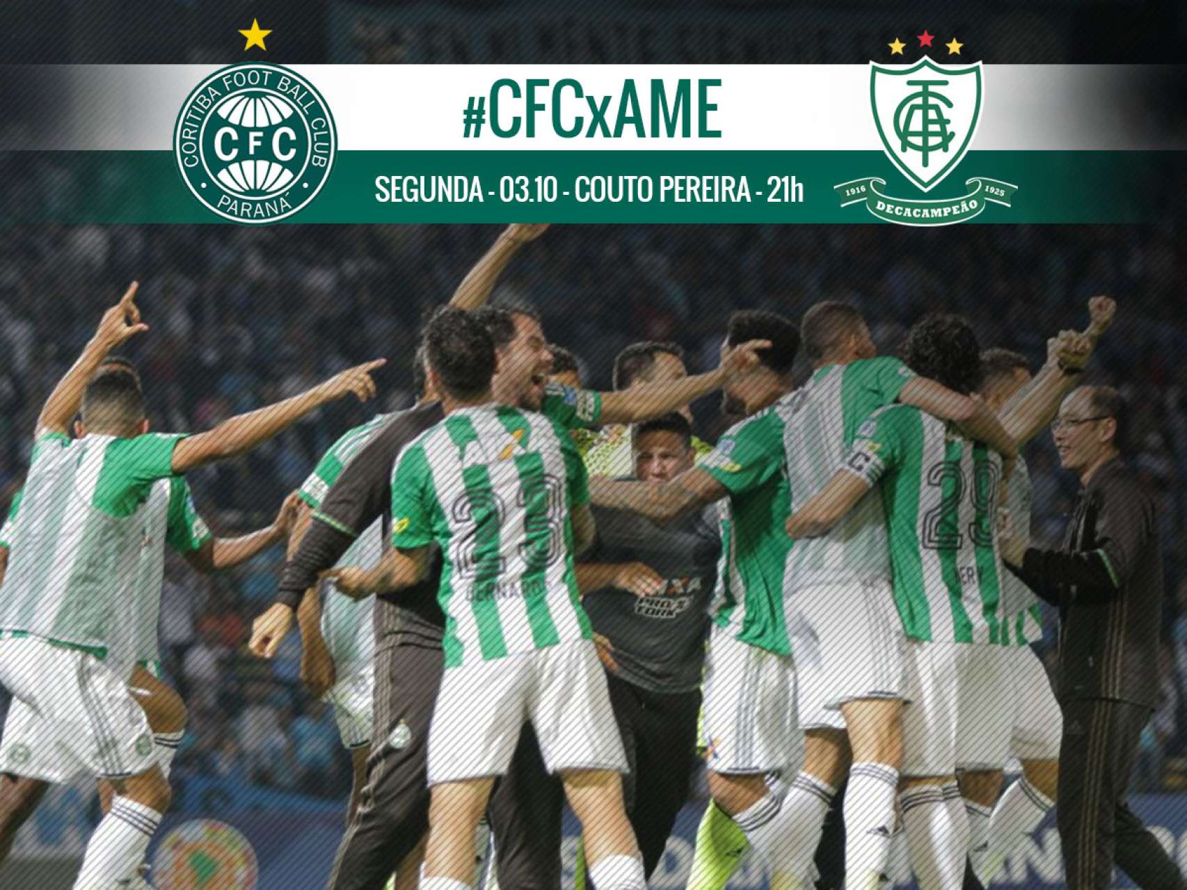 Pr�-jogo #CFCxAME