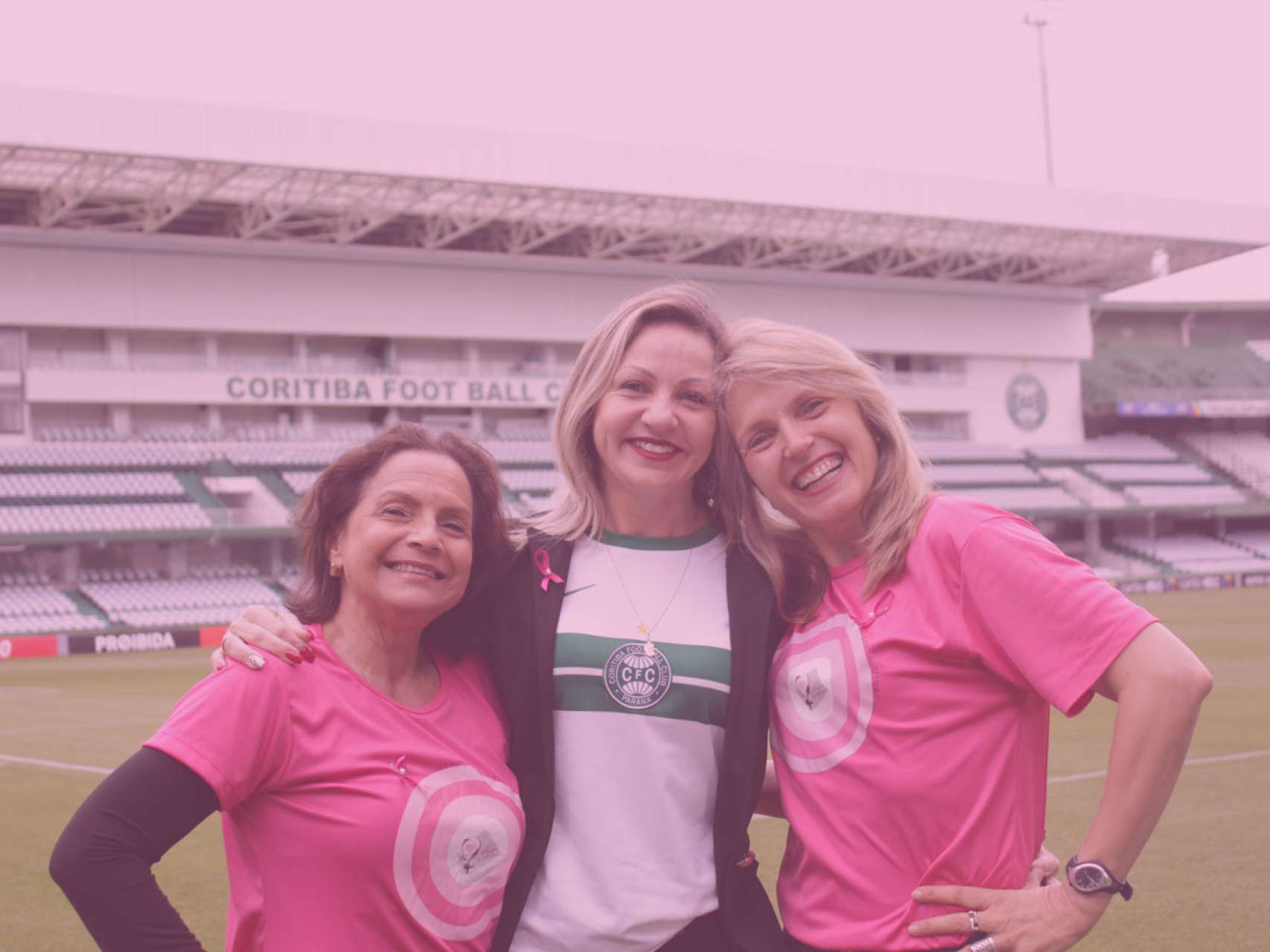 Coritiba apoia o Outubro Rosa