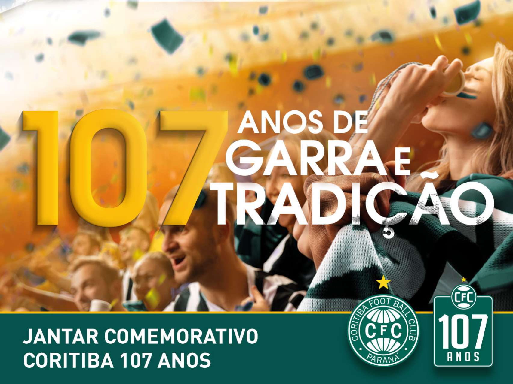 Garanta seu lugar no jantar de anivers�rio do Coxa