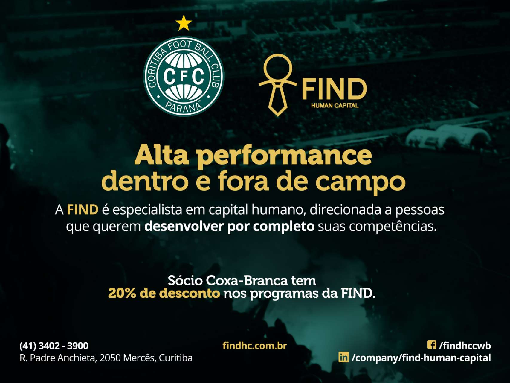 Novo parceiro do Coxa