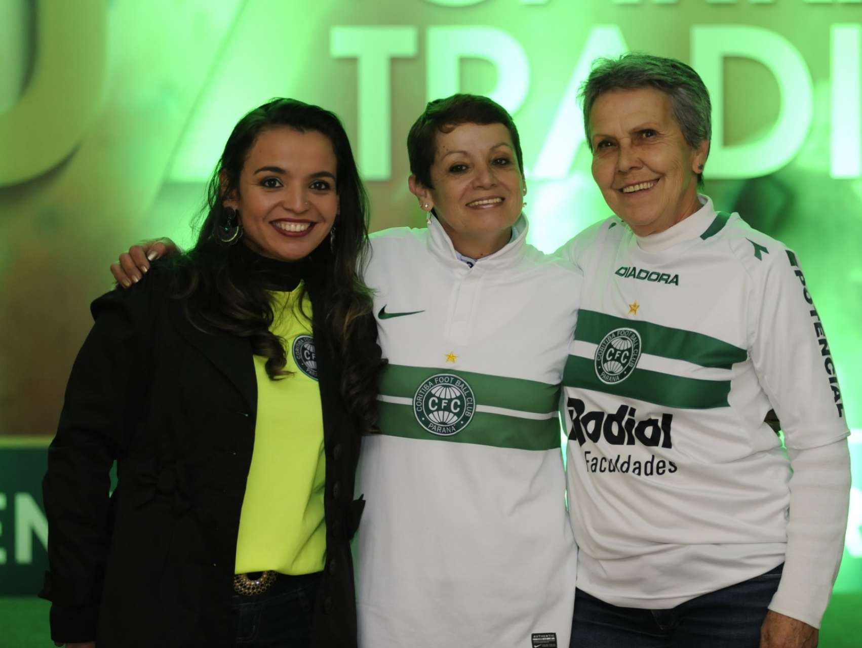 As primeiras a chegar